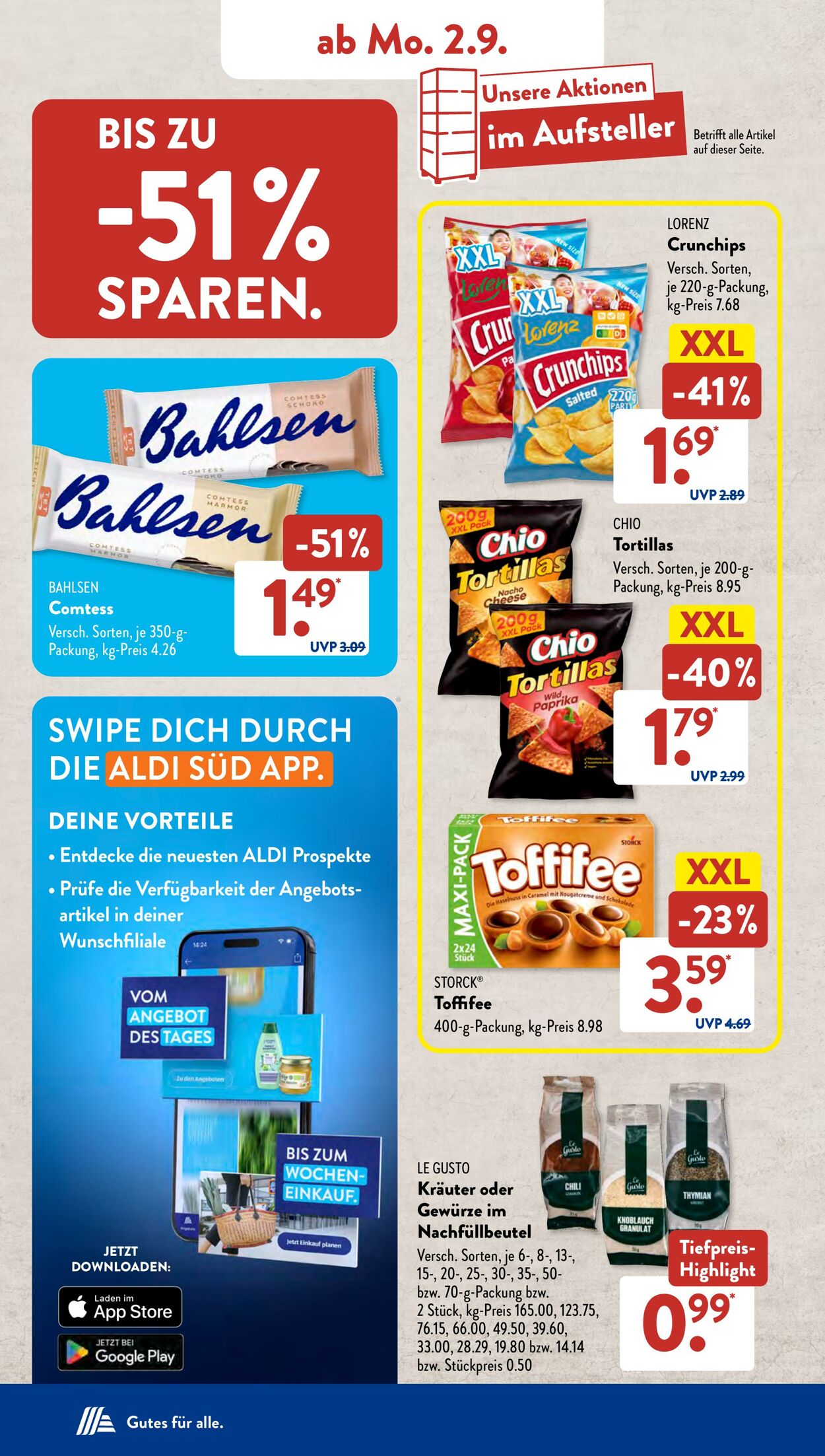 Prospekt ALDI SÜD 01.09.2024 - 07.09.2024