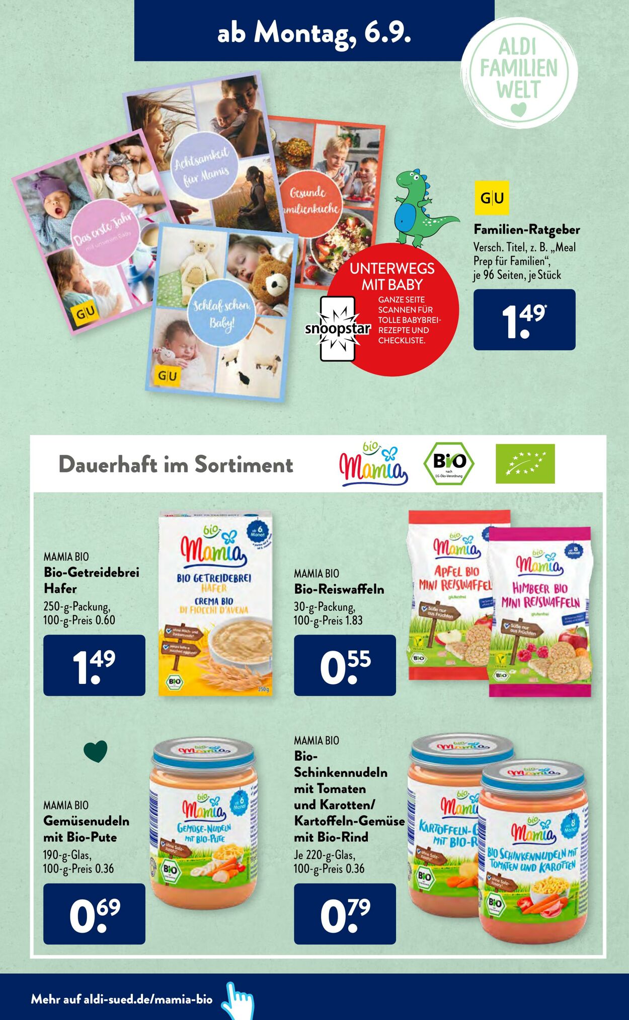 Prospekt ALDI SÜD 06.09.2021 - 12.09.2021