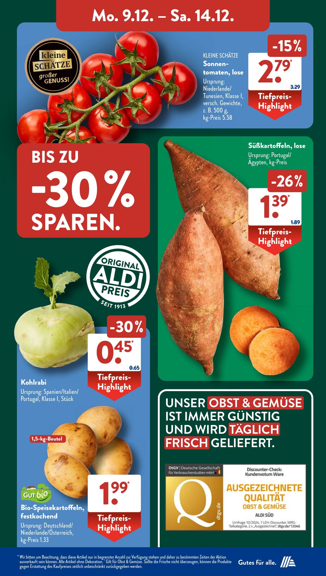 Prospekt ALDI SÜD 09.12.2024 - 15.12.2024