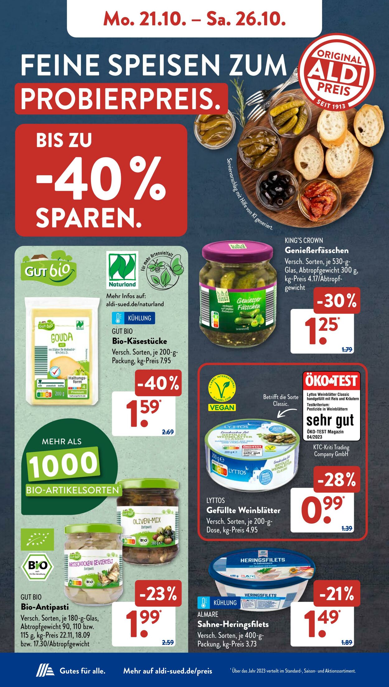 Prospekt ALDI SÜD 21.10.2024 - 27.10.2024