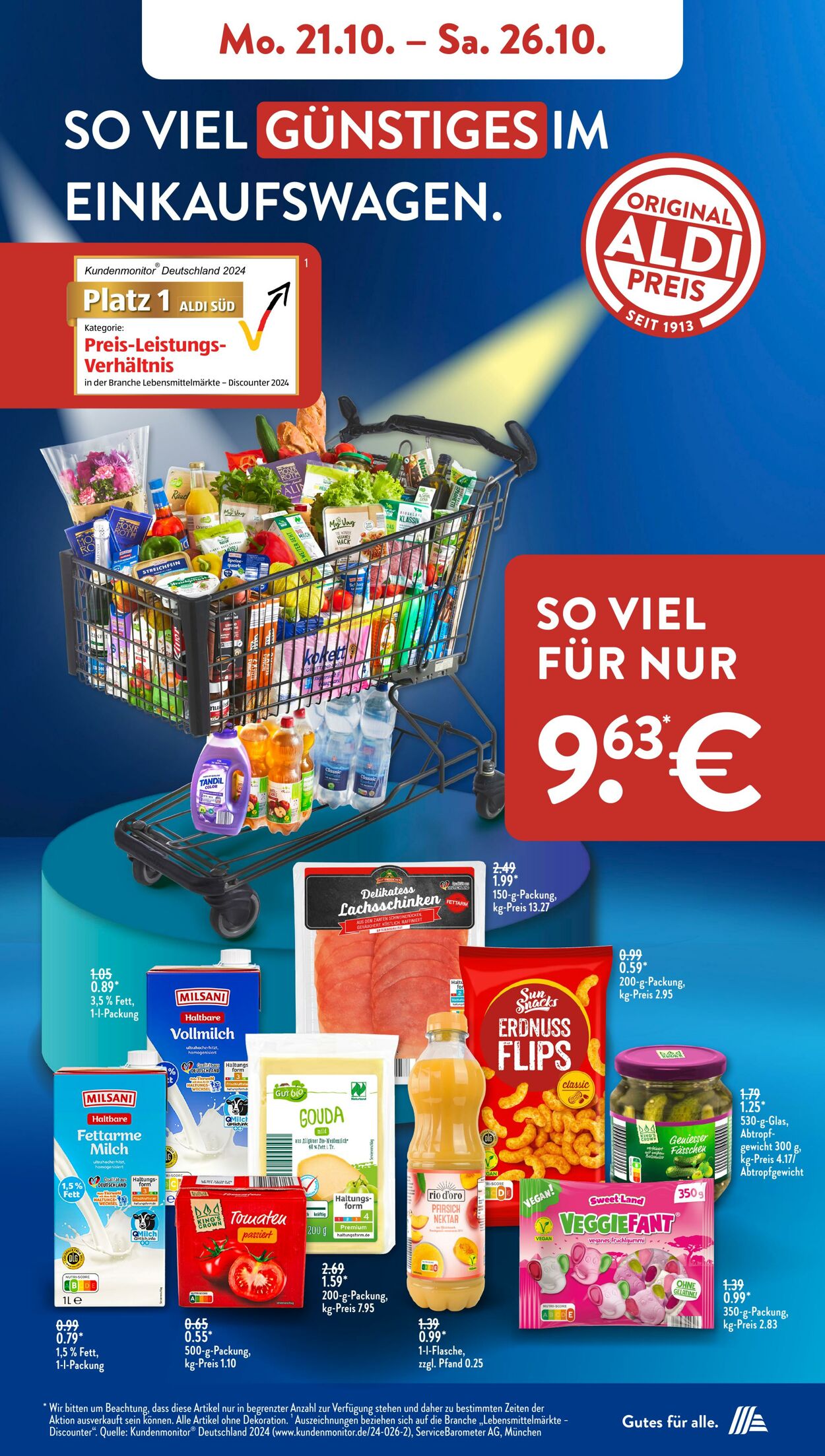 Prospekt ALDI SÜD 21.10.2024 - 27.10.2024