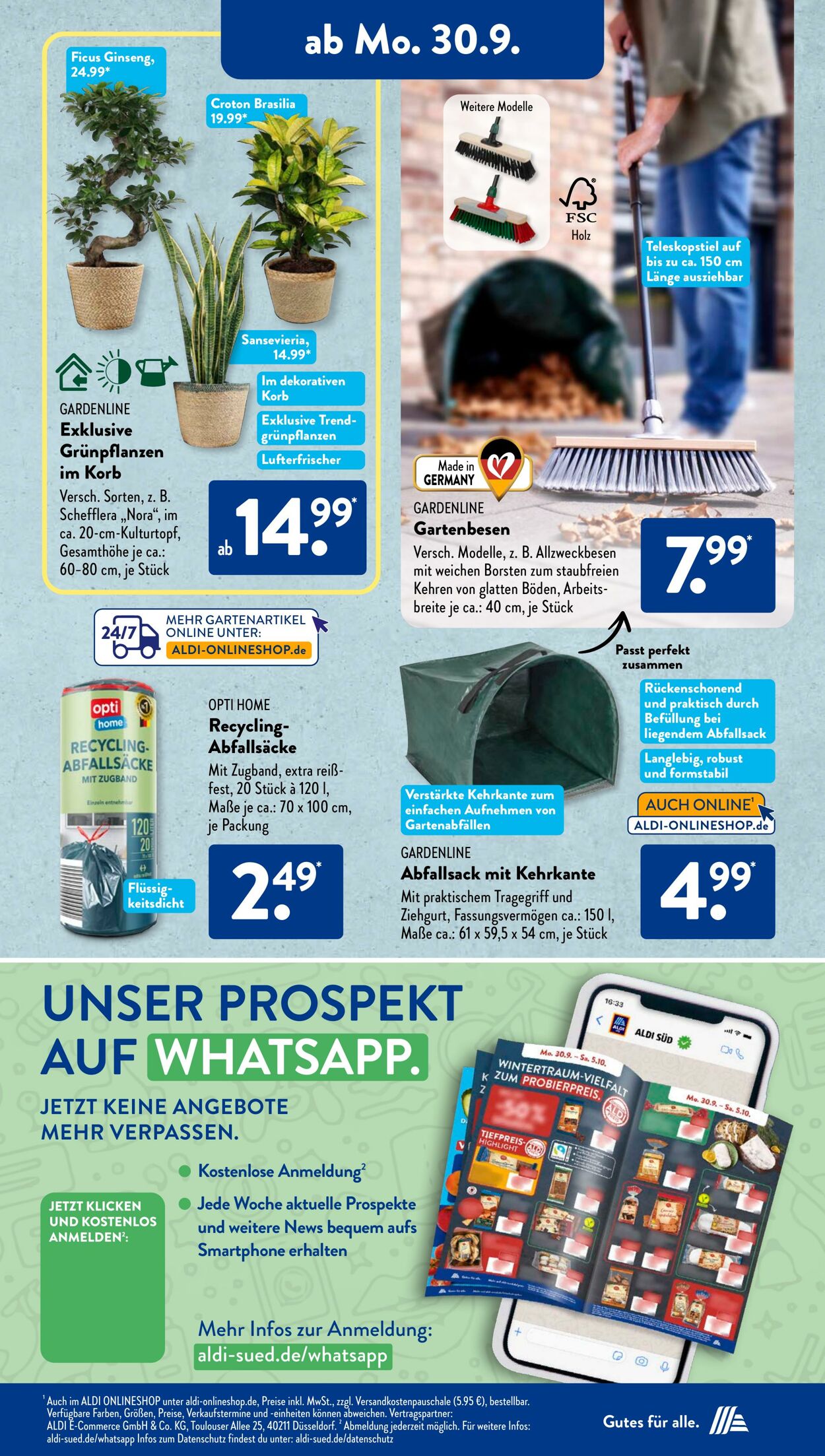 Prospekt ALDI SÜD 30.09.2024 - 05.10.2024