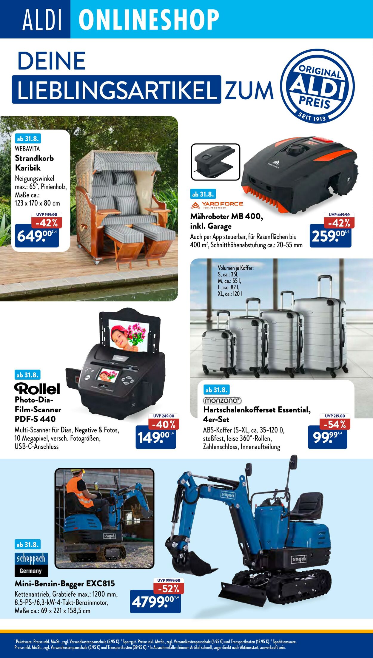 Prospekt ALDI SÜD 25.08.2025 - 01.09.2025