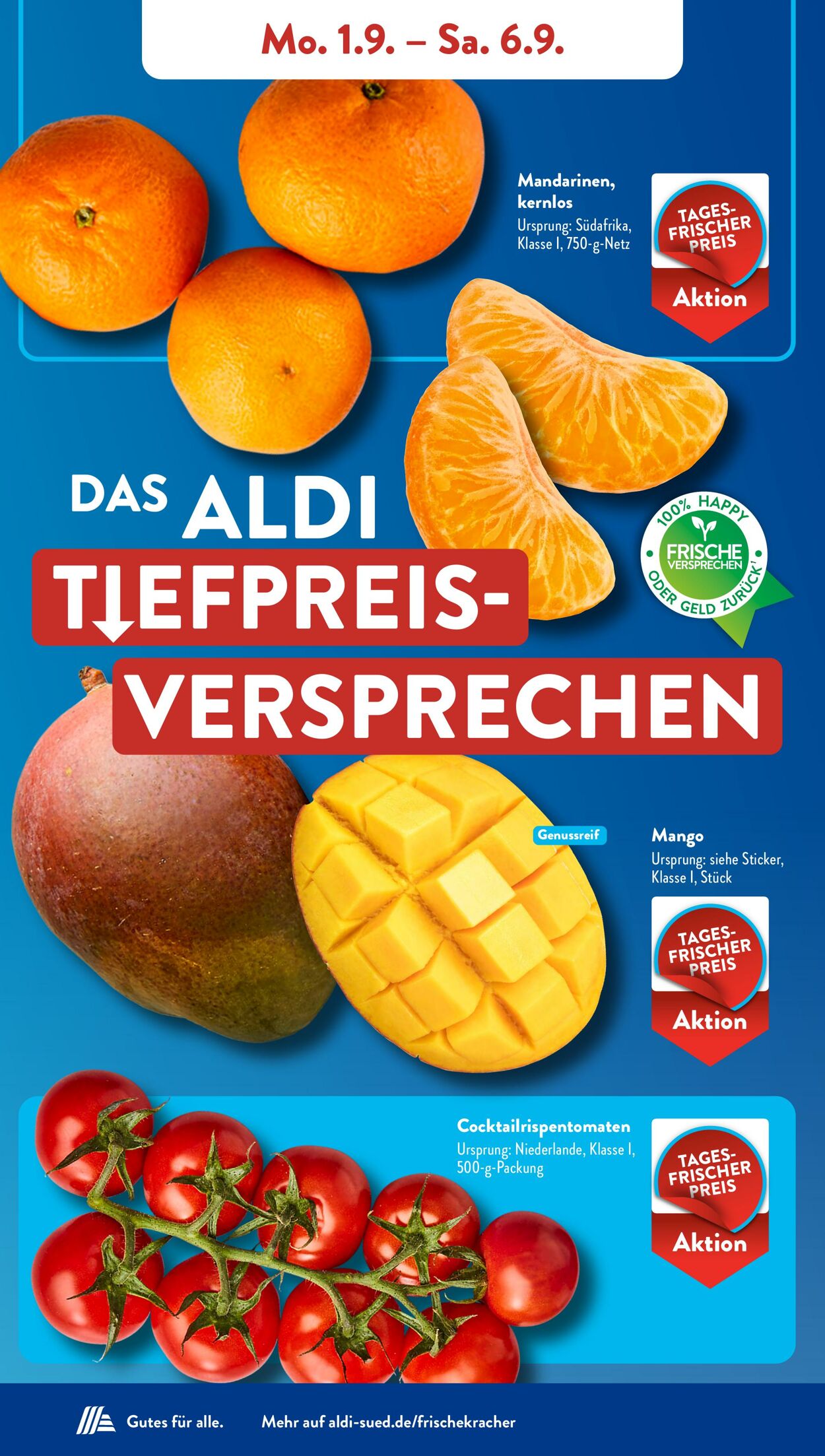 Prospekt ALDI SÜD 25.08.2025 - 01.09.2025