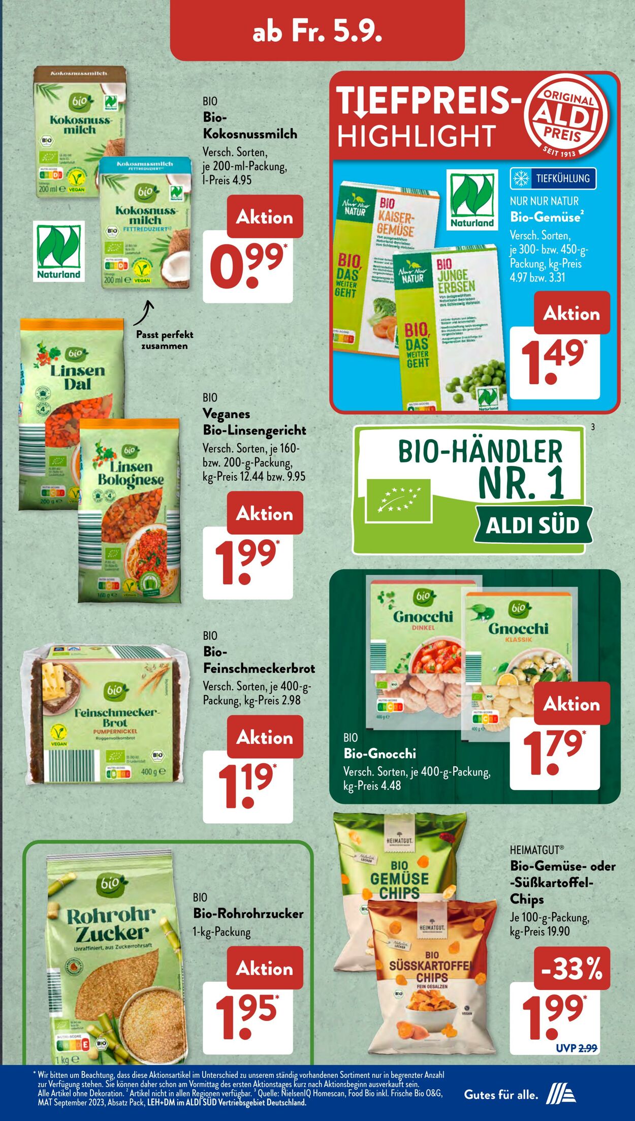 Prospekt ALDI SÜD 25.08.2025 - 01.09.2025