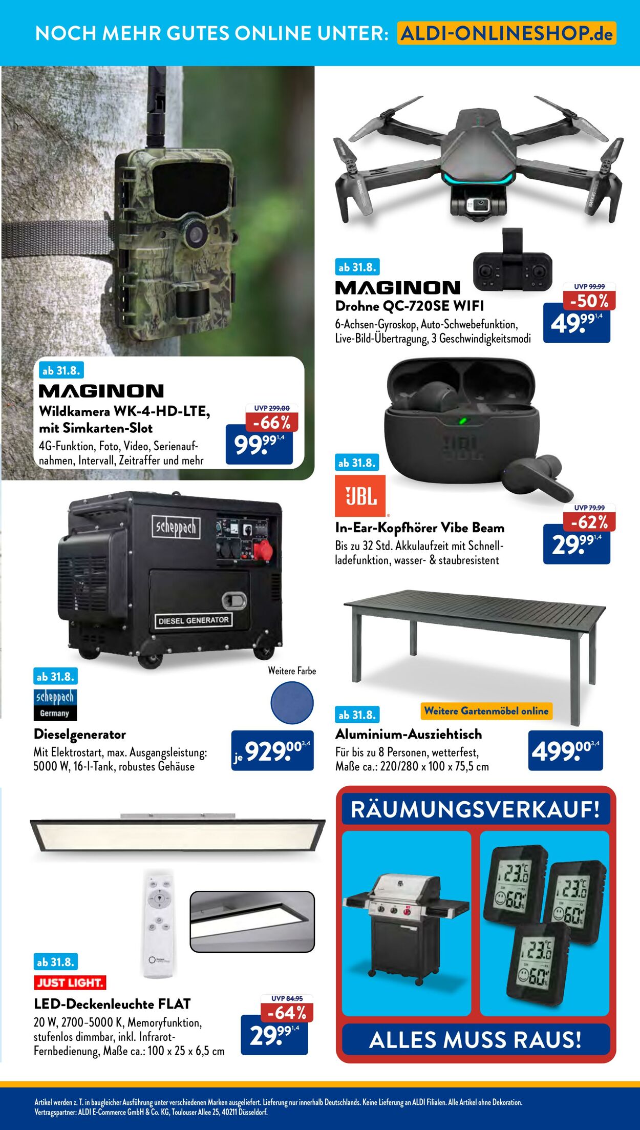 Prospekt ALDI SÜD 25.08.2025 - 01.09.2025