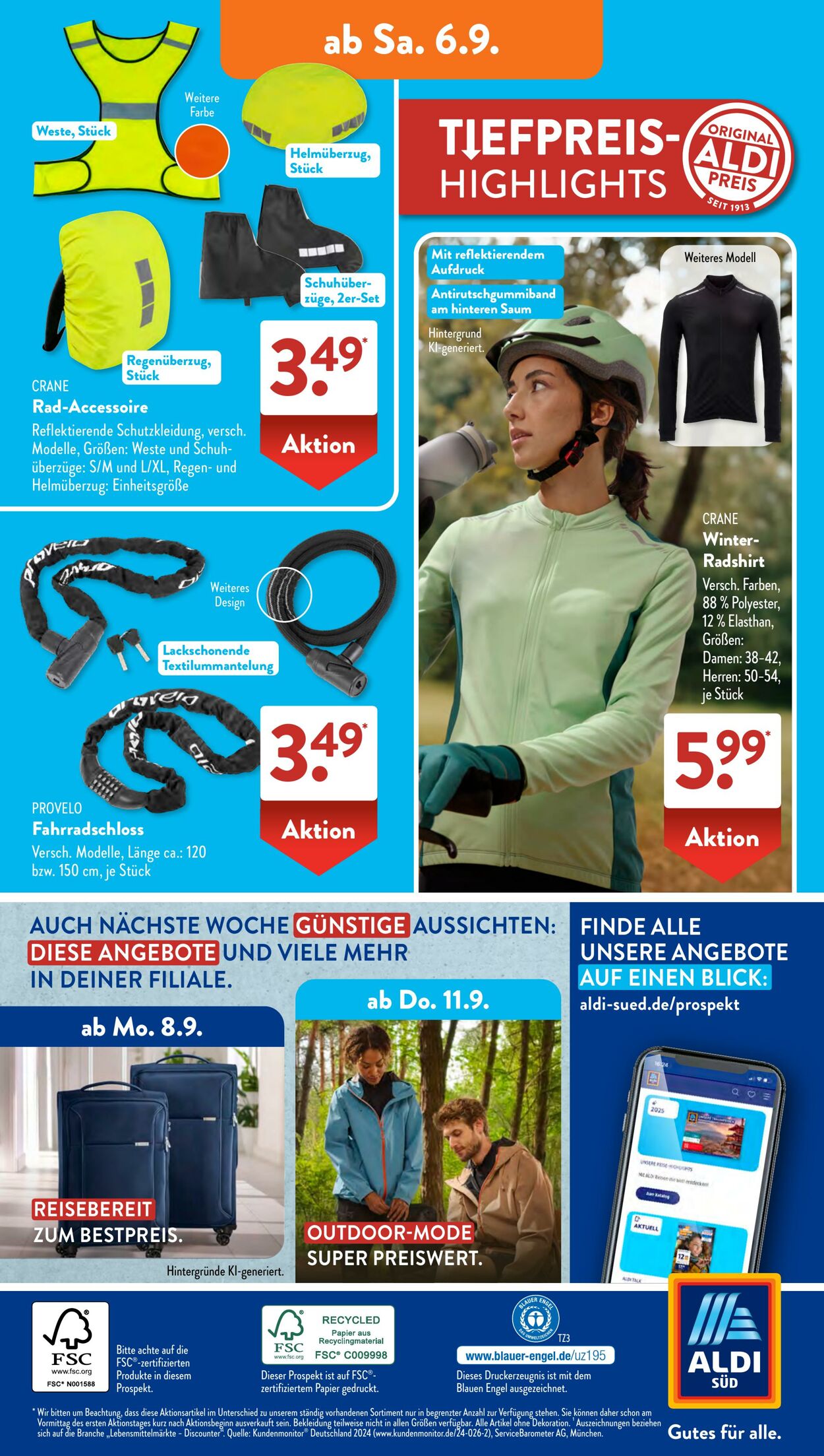 Prospekt ALDI SÜD 25.08.2025 - 01.09.2025