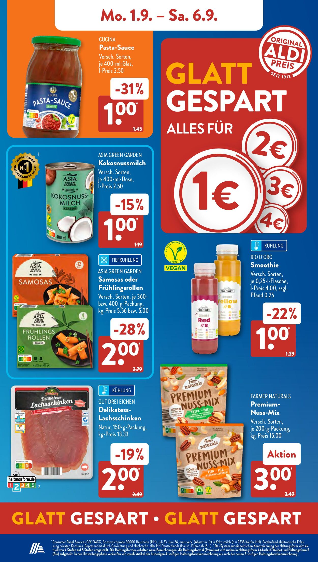 Prospekt ALDI SÜD 25.08.2025 - 01.09.2025