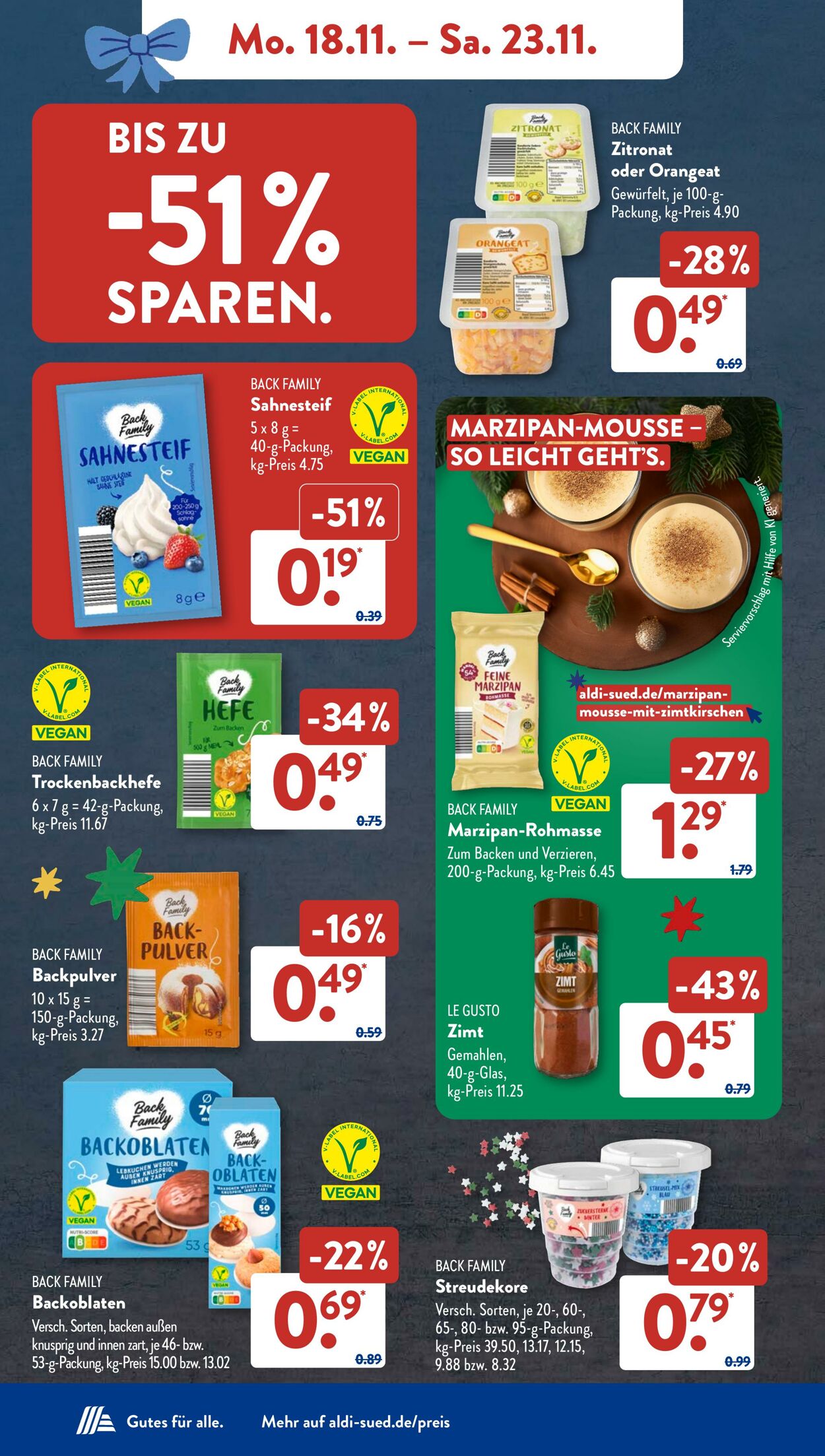 Prospekt ALDI SÜD 18.11.2024 - 24.11.2024