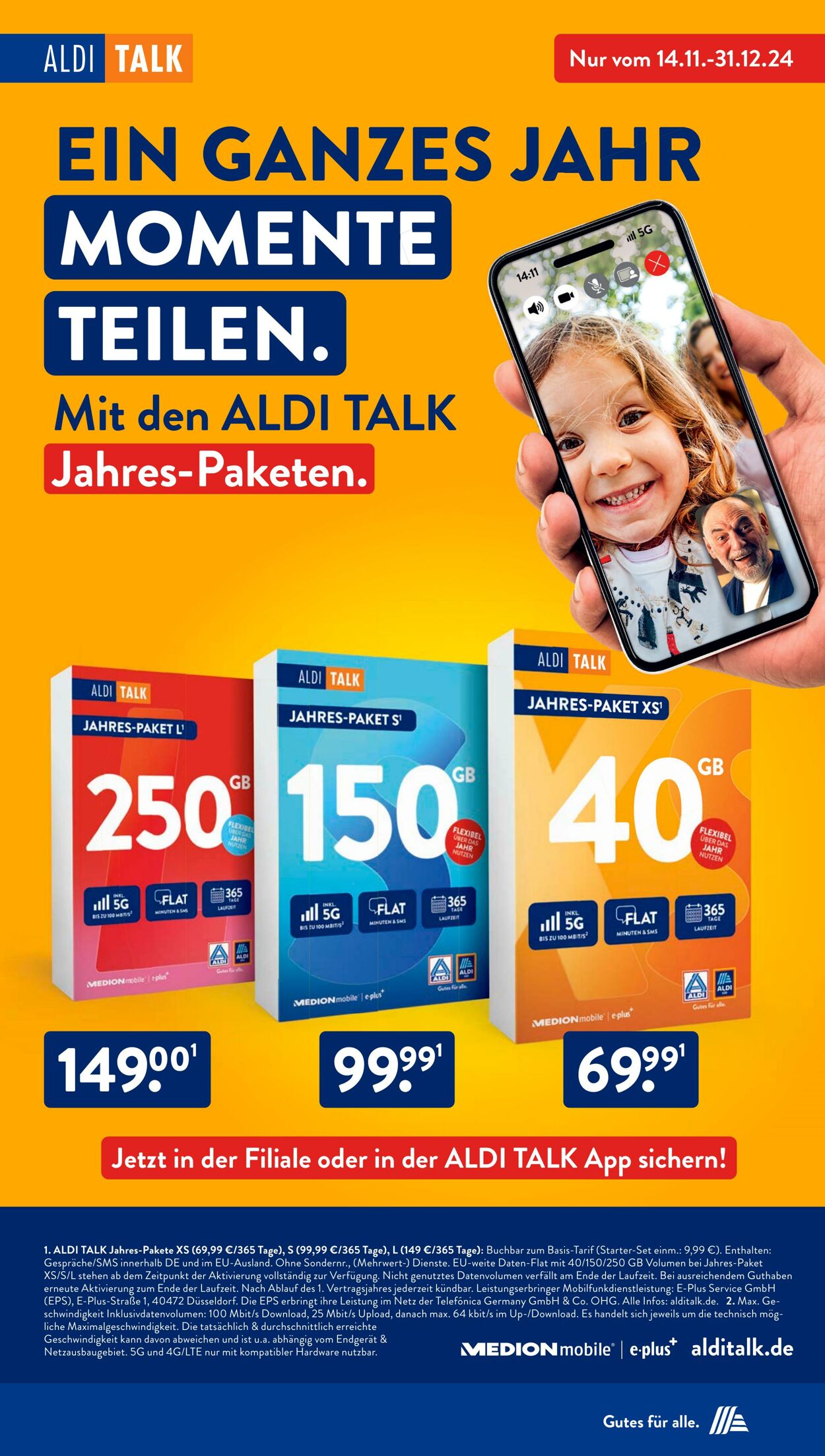 Prospekt ALDI SÜD 18.11.2024 - 24.11.2024