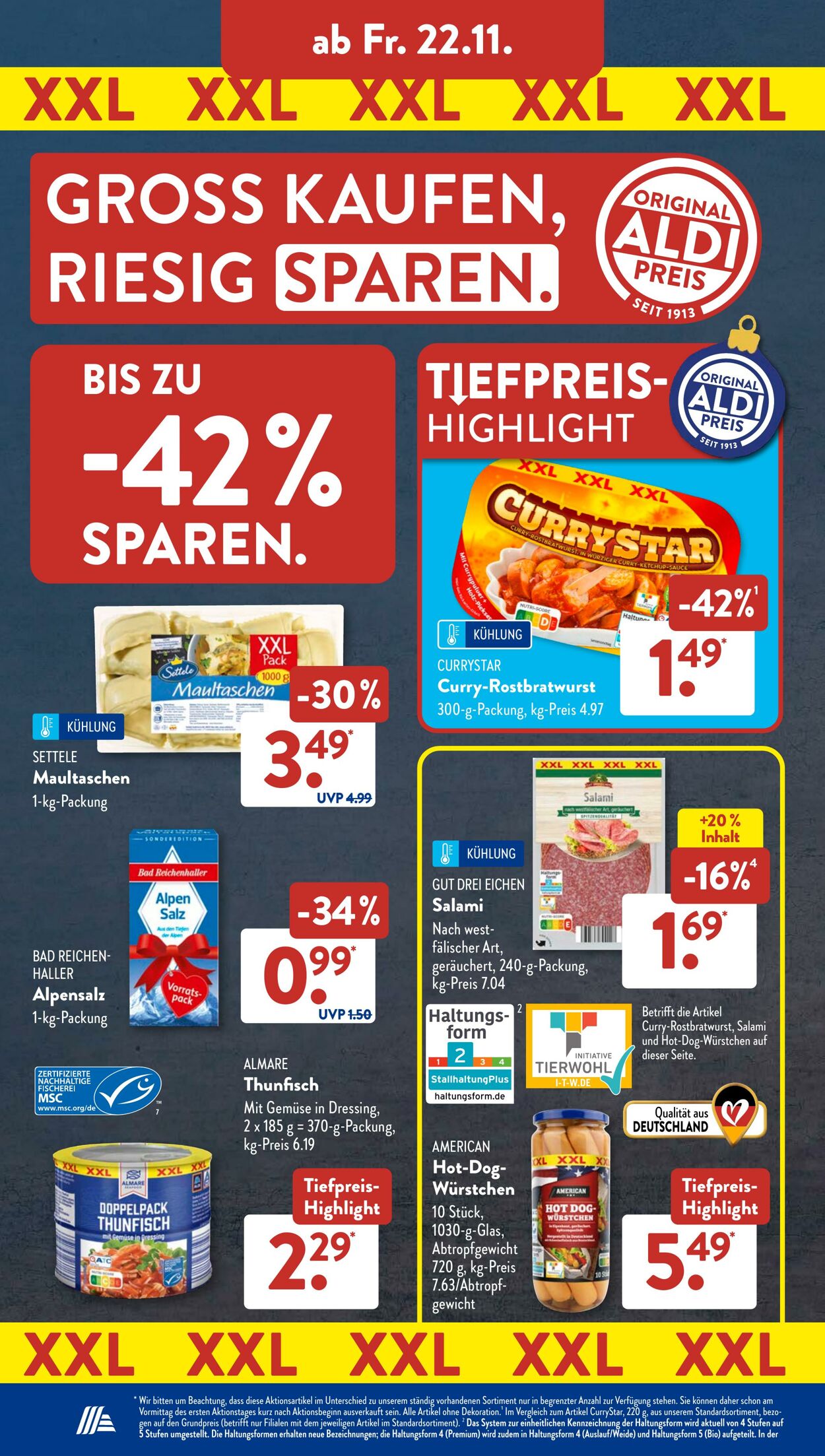 Prospekt ALDI SÜD 18.11.2024 - 24.11.2024