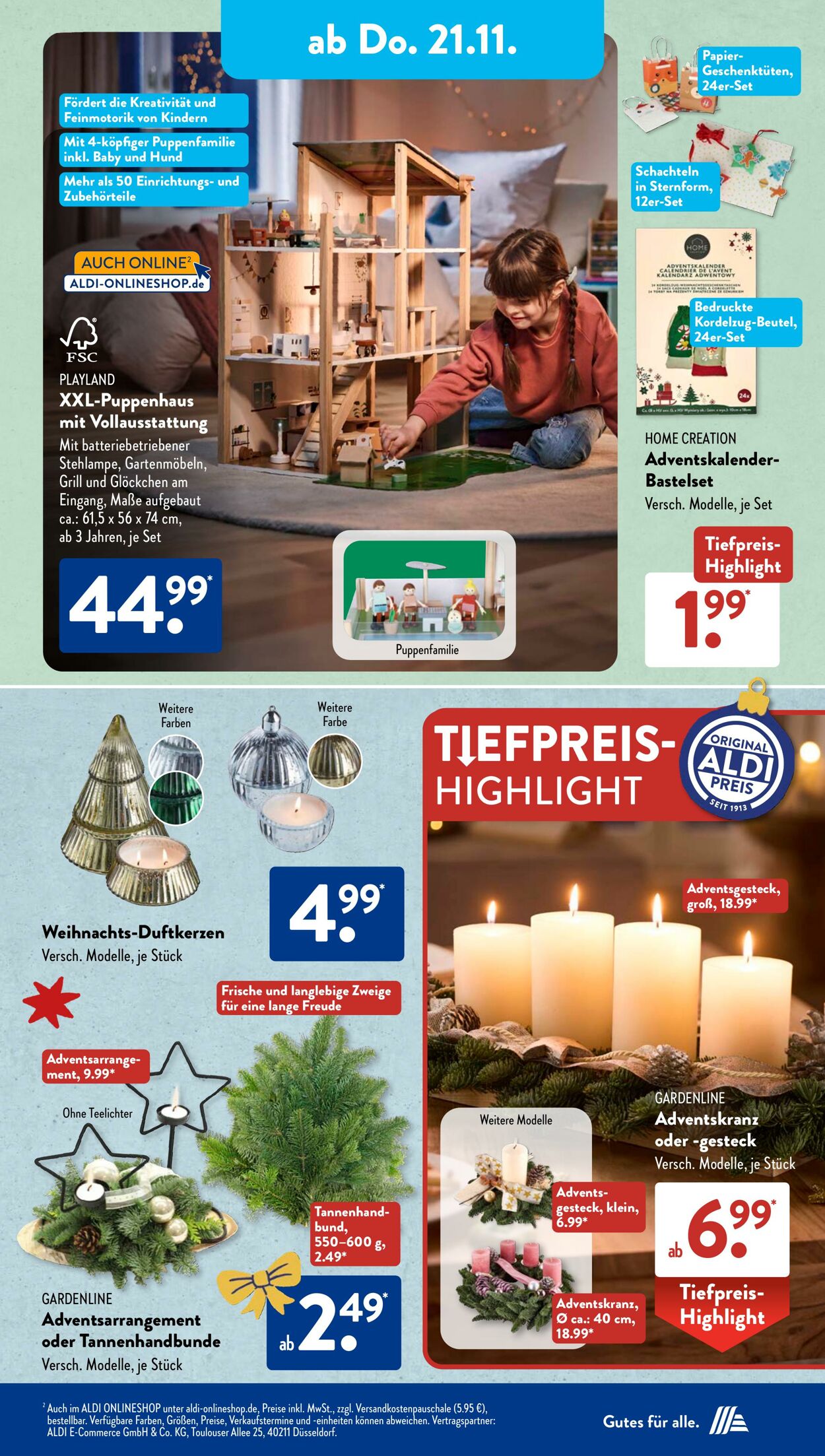 Prospekt ALDI SÜD 18.11.2024 - 24.11.2024