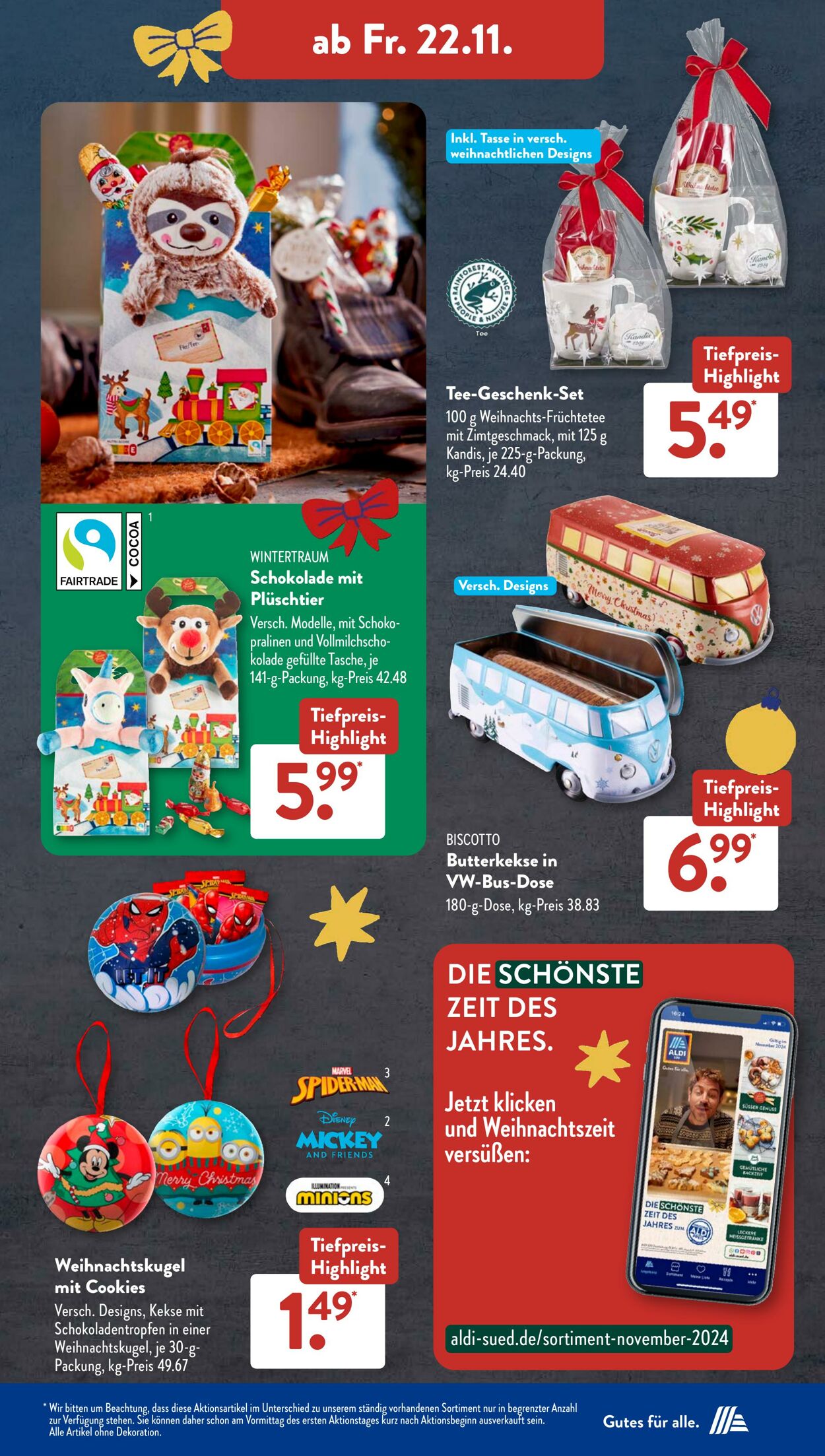 Prospekt ALDI SÜD 18.11.2024 - 24.11.2024