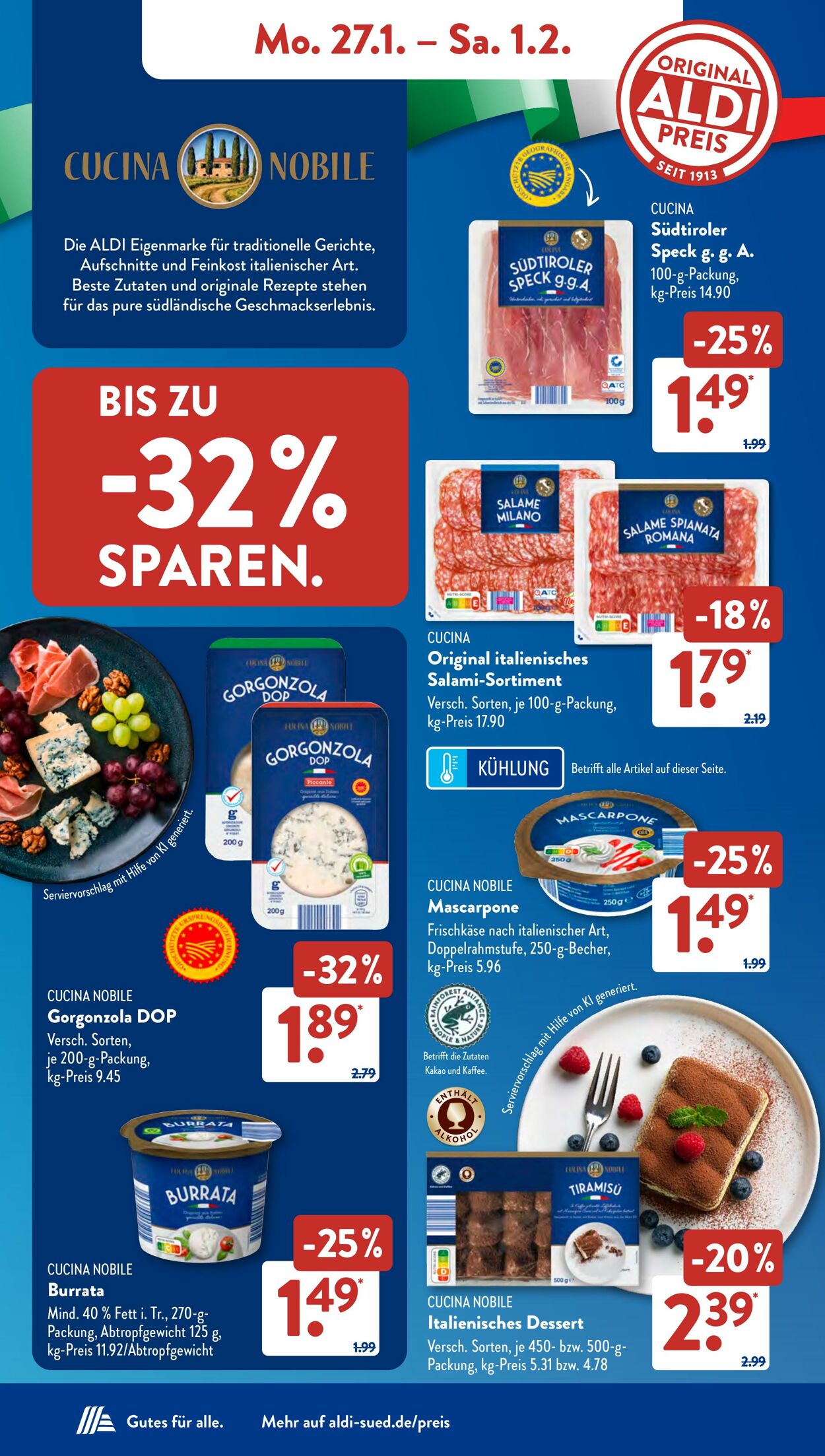 Prospekt ALDI SÜD 23.01.2025 - 06.02.2025