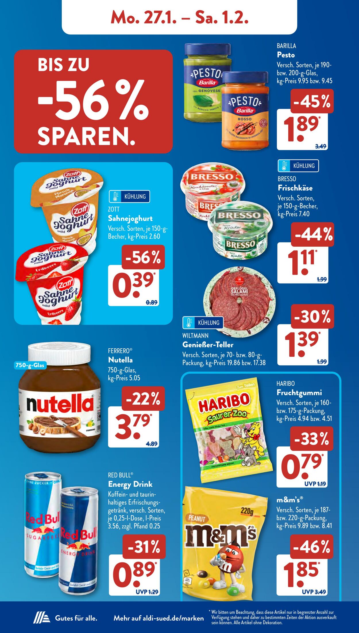 Prospekt ALDI SÜD 23.01.2025 - 06.02.2025