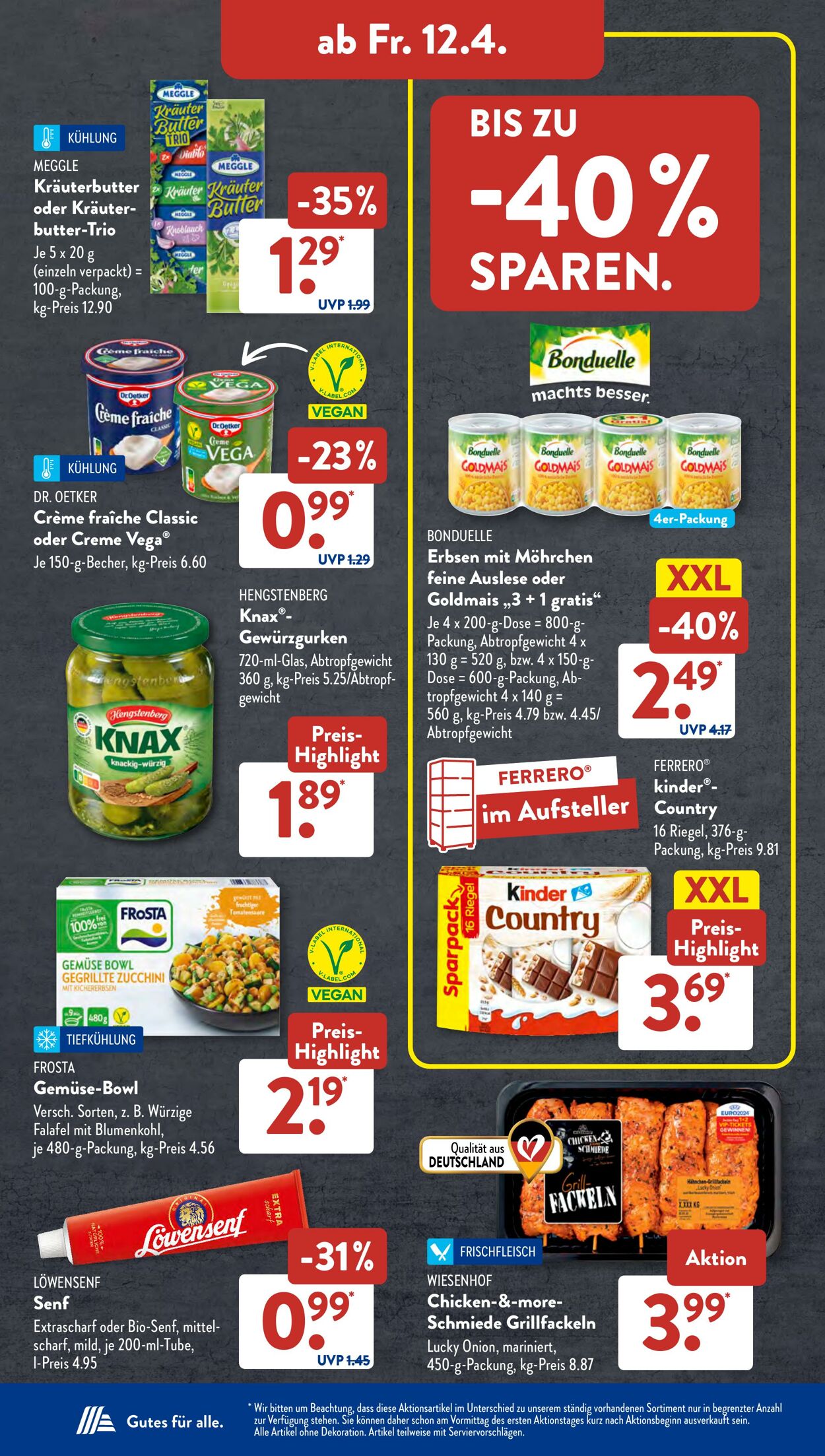 Prospekt ALDI SÜD 08.04.2024 - 13.04.2024