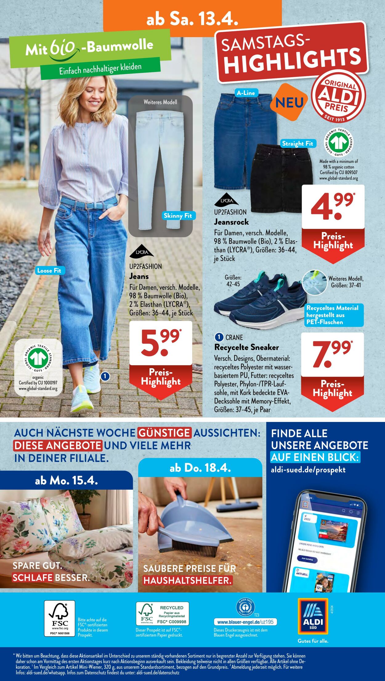 Prospekt ALDI SÜD 08.04.2024 - 13.04.2024