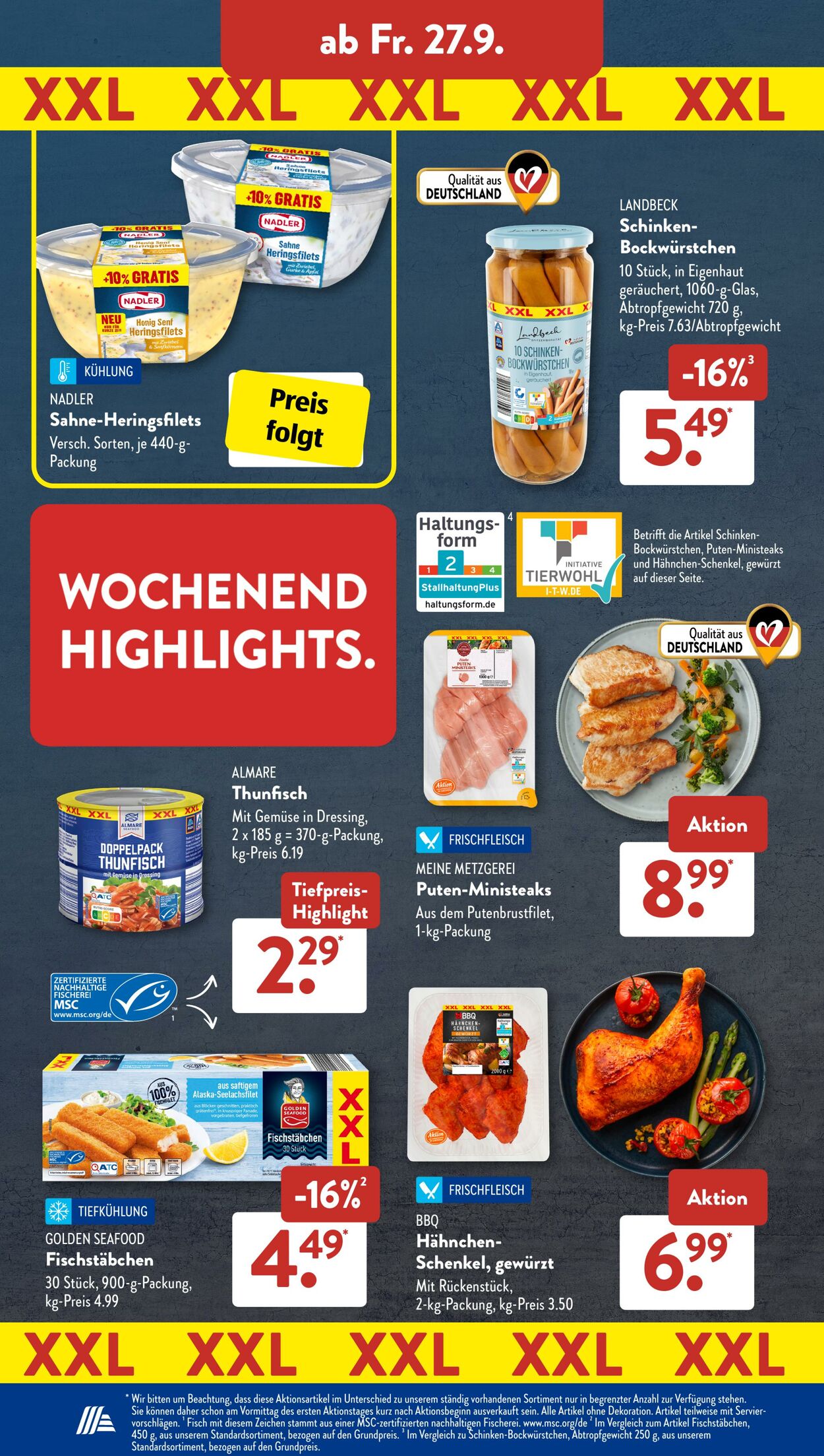 Prospekt ALDI SÜD 23.09.2024 - 28.09.2024