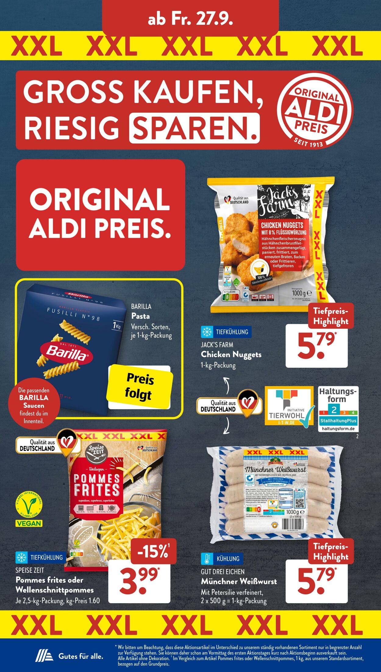 Prospekt ALDI SÜD 23.09.2024 - 28.09.2024