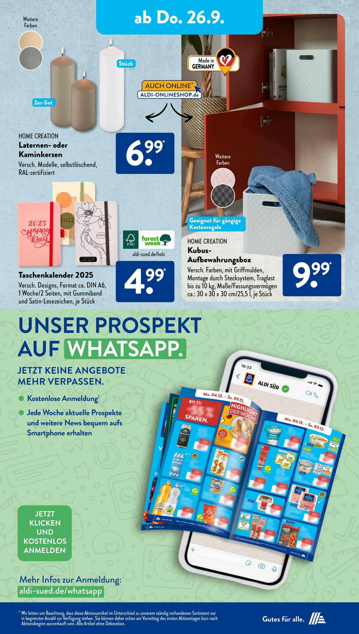 Prospekt ALDI SÜD 23.09.2024 - 28.09.2024