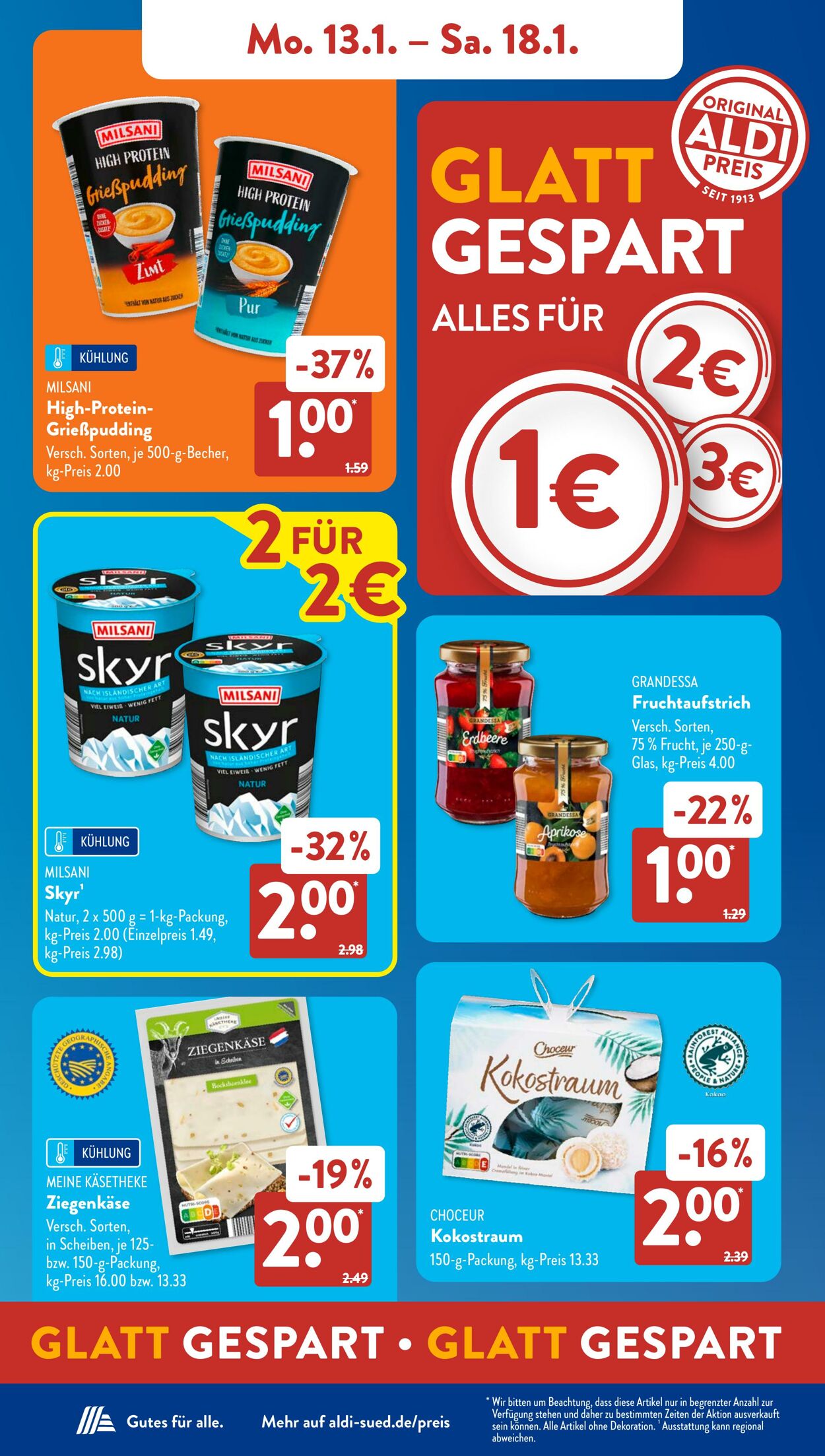 Prospekt ALDI SÜD 13.01.2025 - 19.01.2025