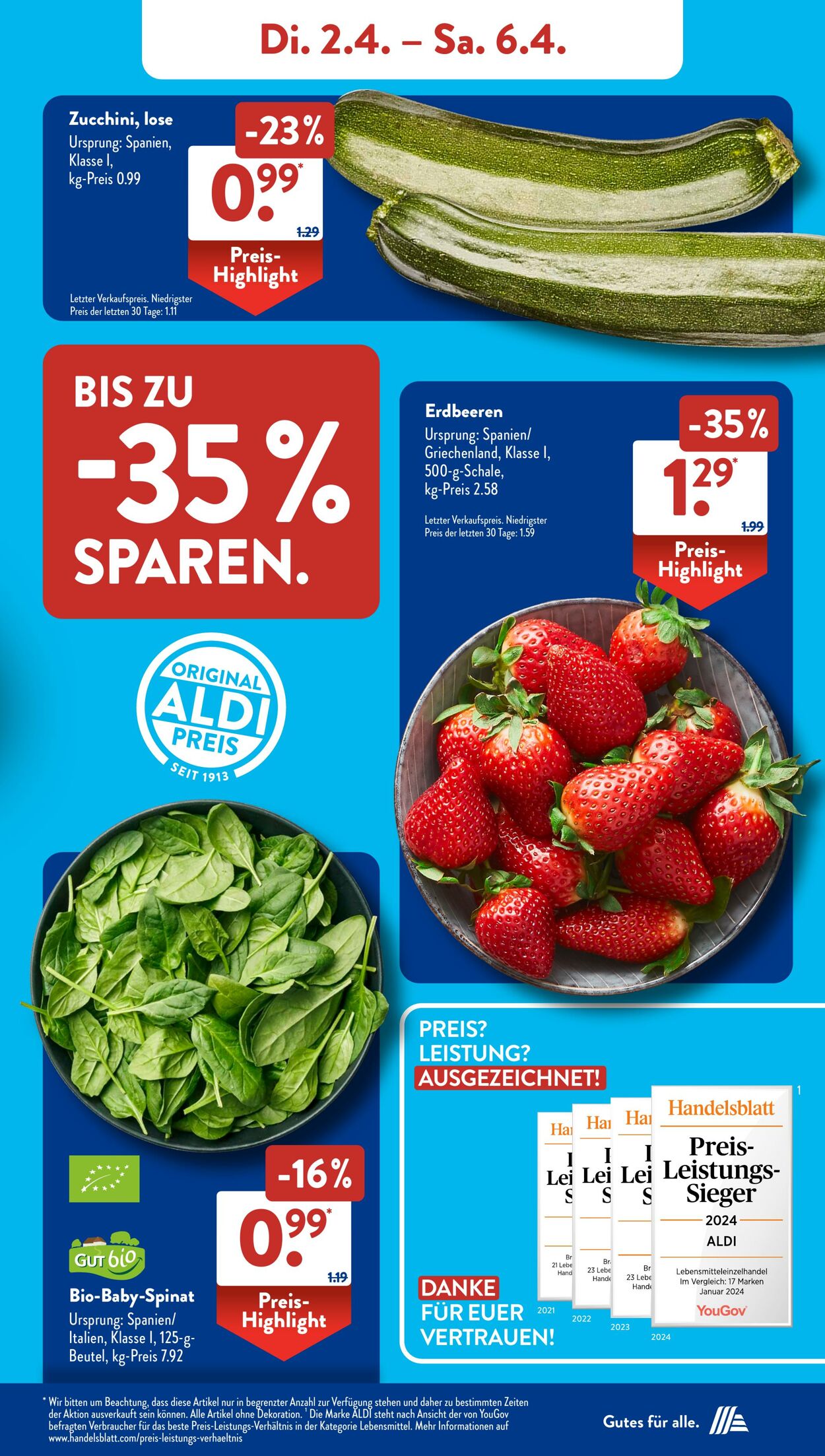 Prospekt ALDI SÜD 02.04.2024 - 06.04.2024