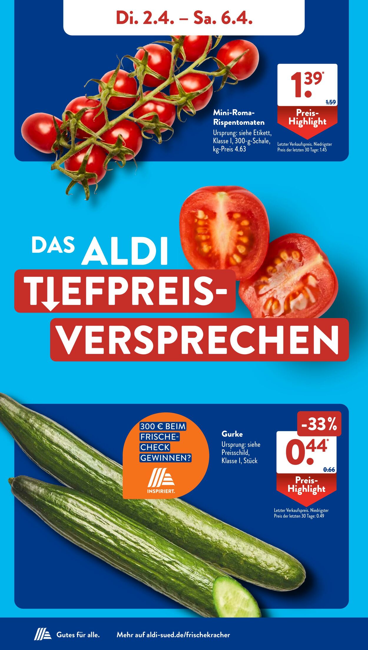 Prospekt ALDI SÜD 02.04.2024 - 06.04.2024