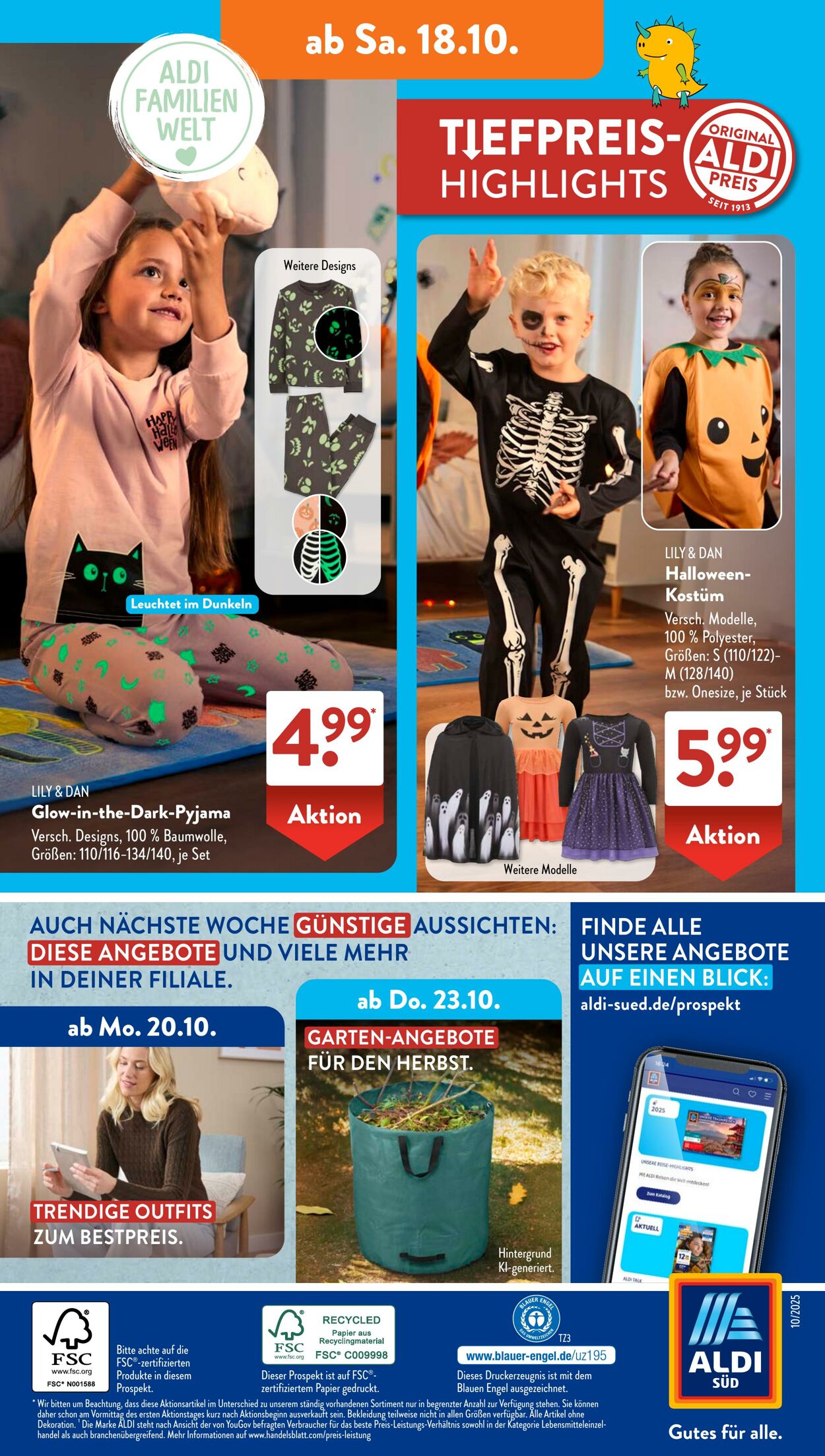 Prospekt ALDI SÜD 13.10.2025 - 27.10.2025