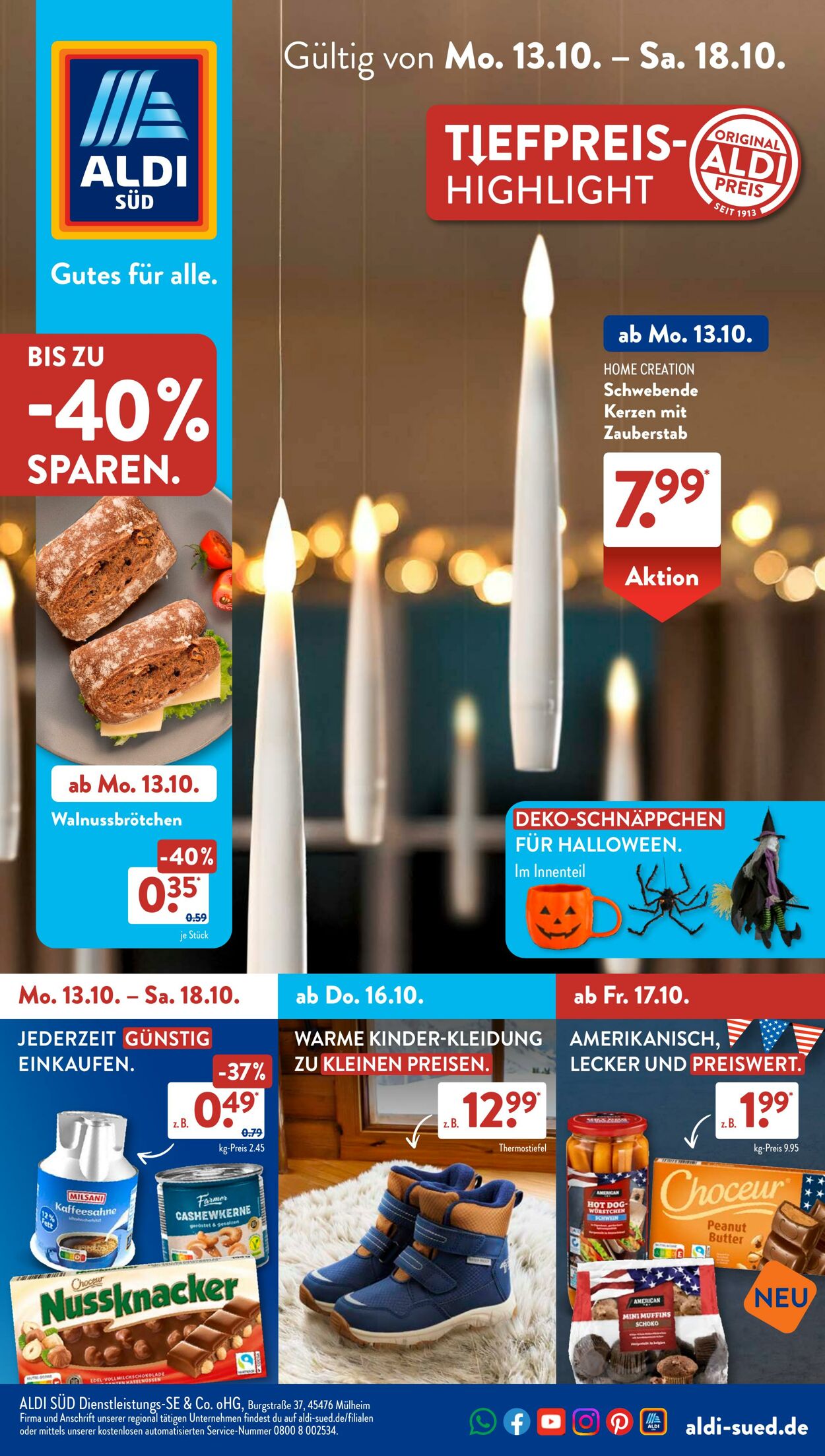 Prospekt ALDI SÜD 13.10.2025 - 27.10.2025