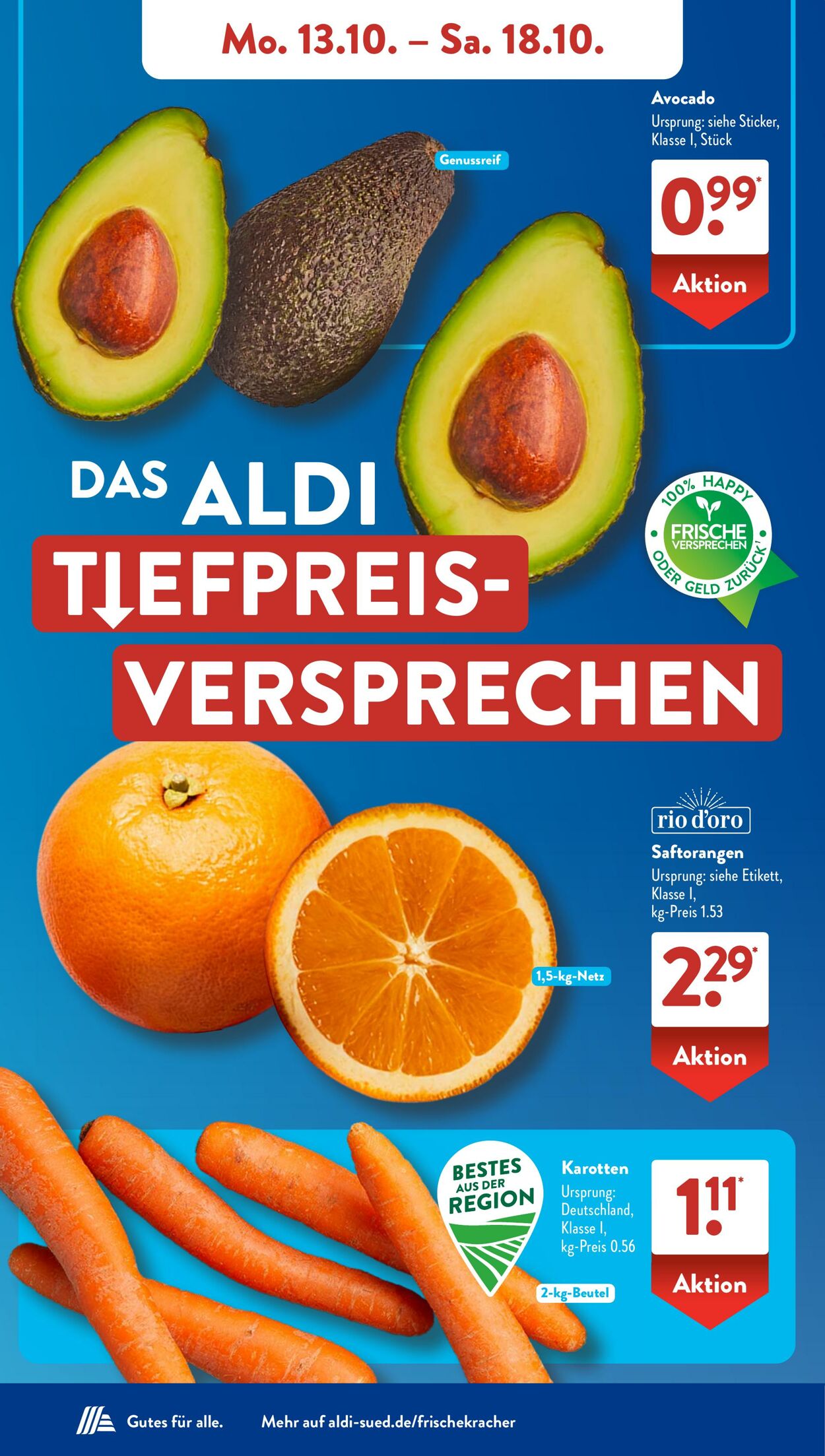 Prospekt ALDI SÜD 13.10.2025 - 27.10.2025