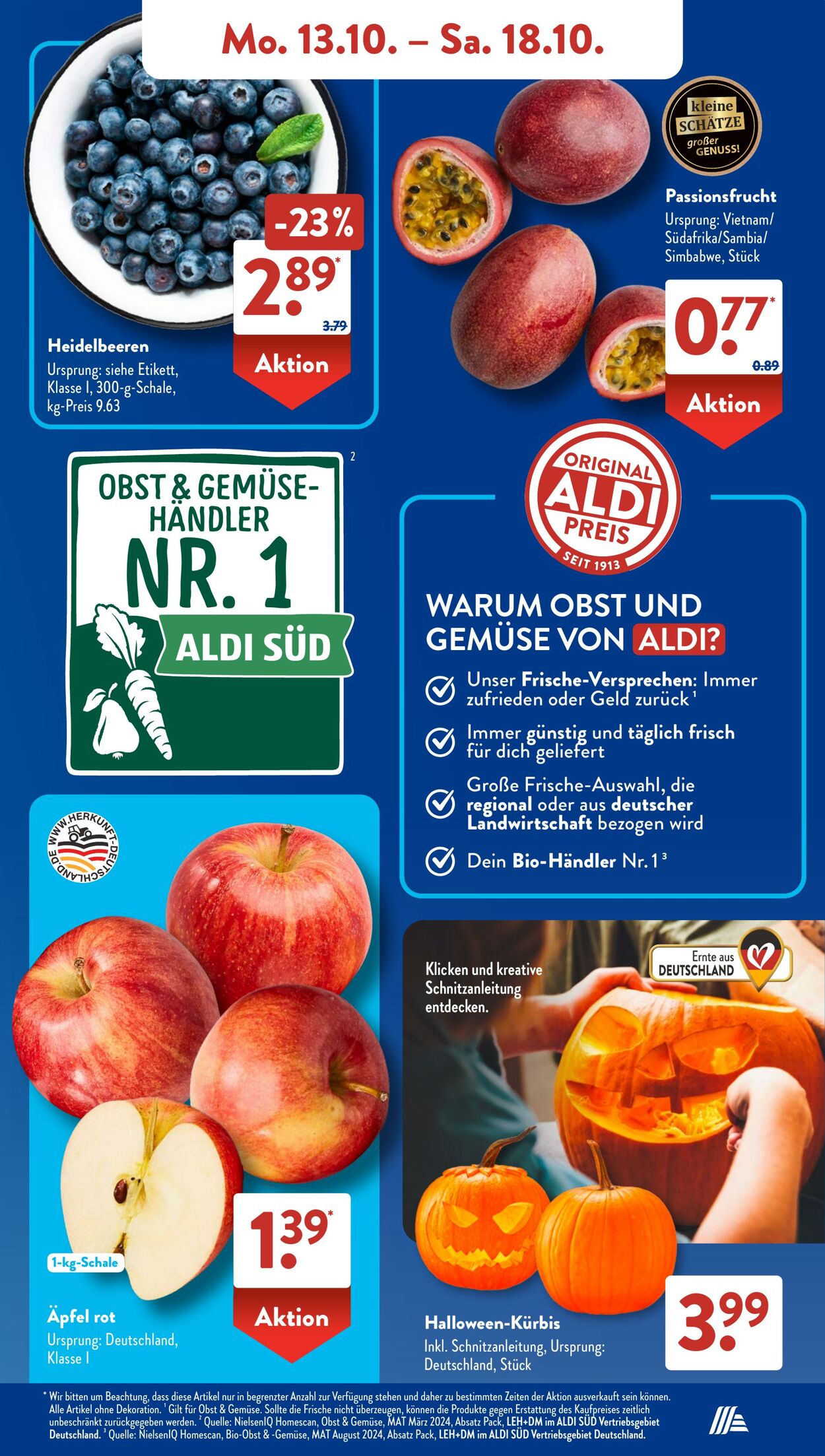 Prospekt ALDI SÜD 13.10.2025 - 27.10.2025