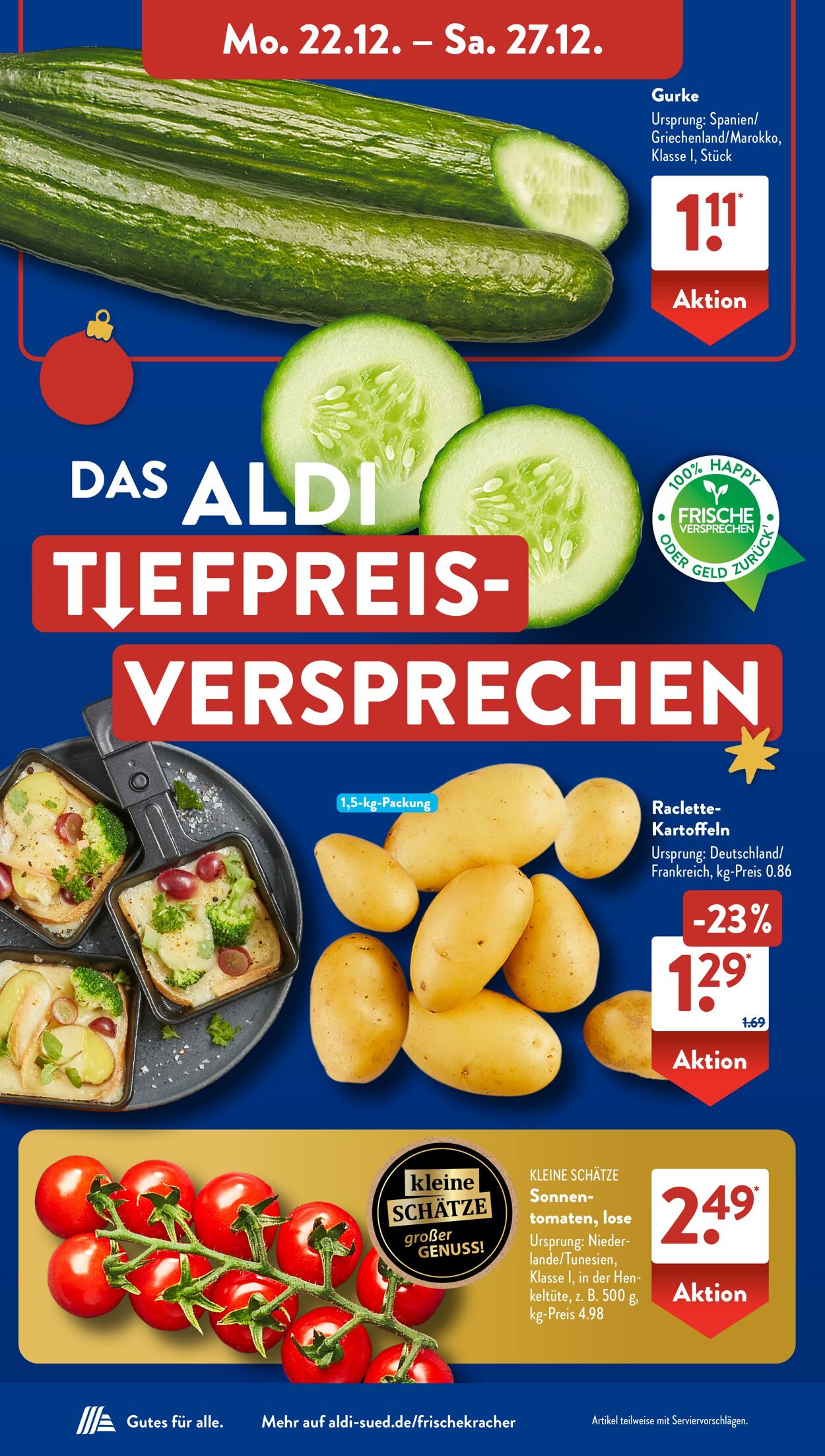 Prospekt ALDI SÜD 22.12.2025 - 05.01.2026