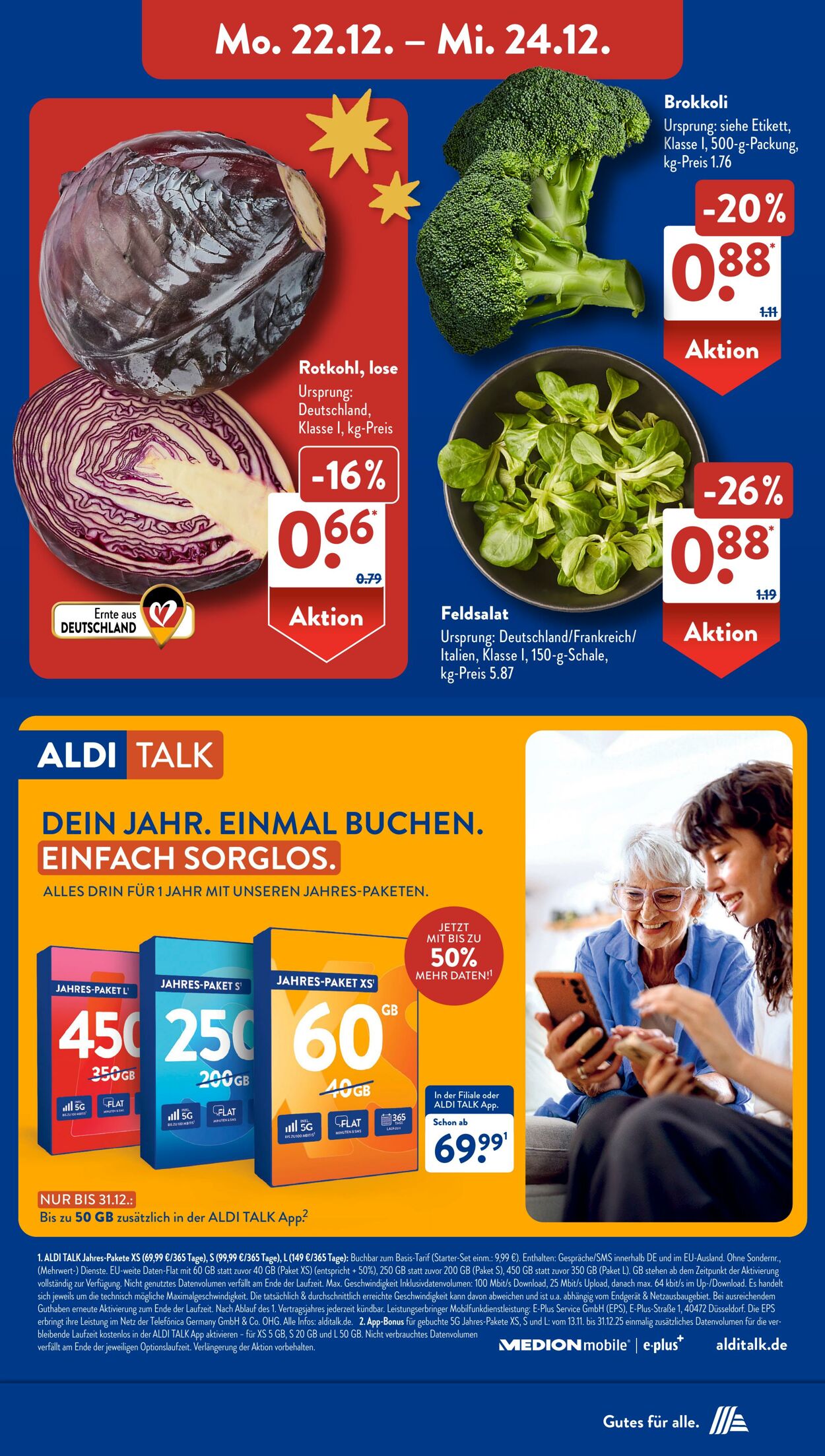 Prospekt ALDI SÜD 22.12.2025 - 05.01.2026