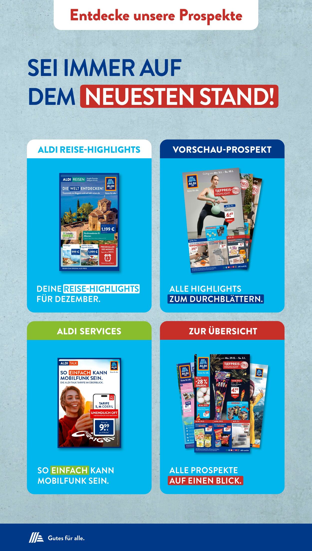 Prospekt ALDI SÜD 22.12.2025 - 05.01.2026