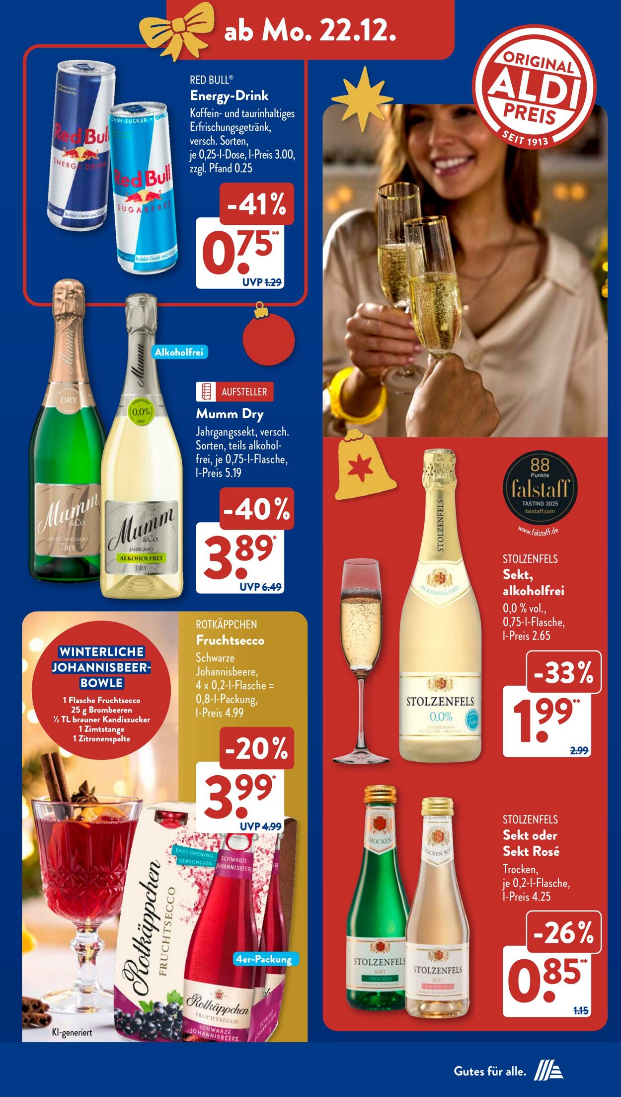 Prospekt ALDI SÜD 22.12.2025 - 05.01.2026