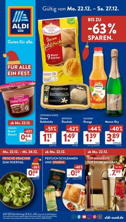 Prospekt ALDI SÜD 22.12.2025 - 05.01.2026