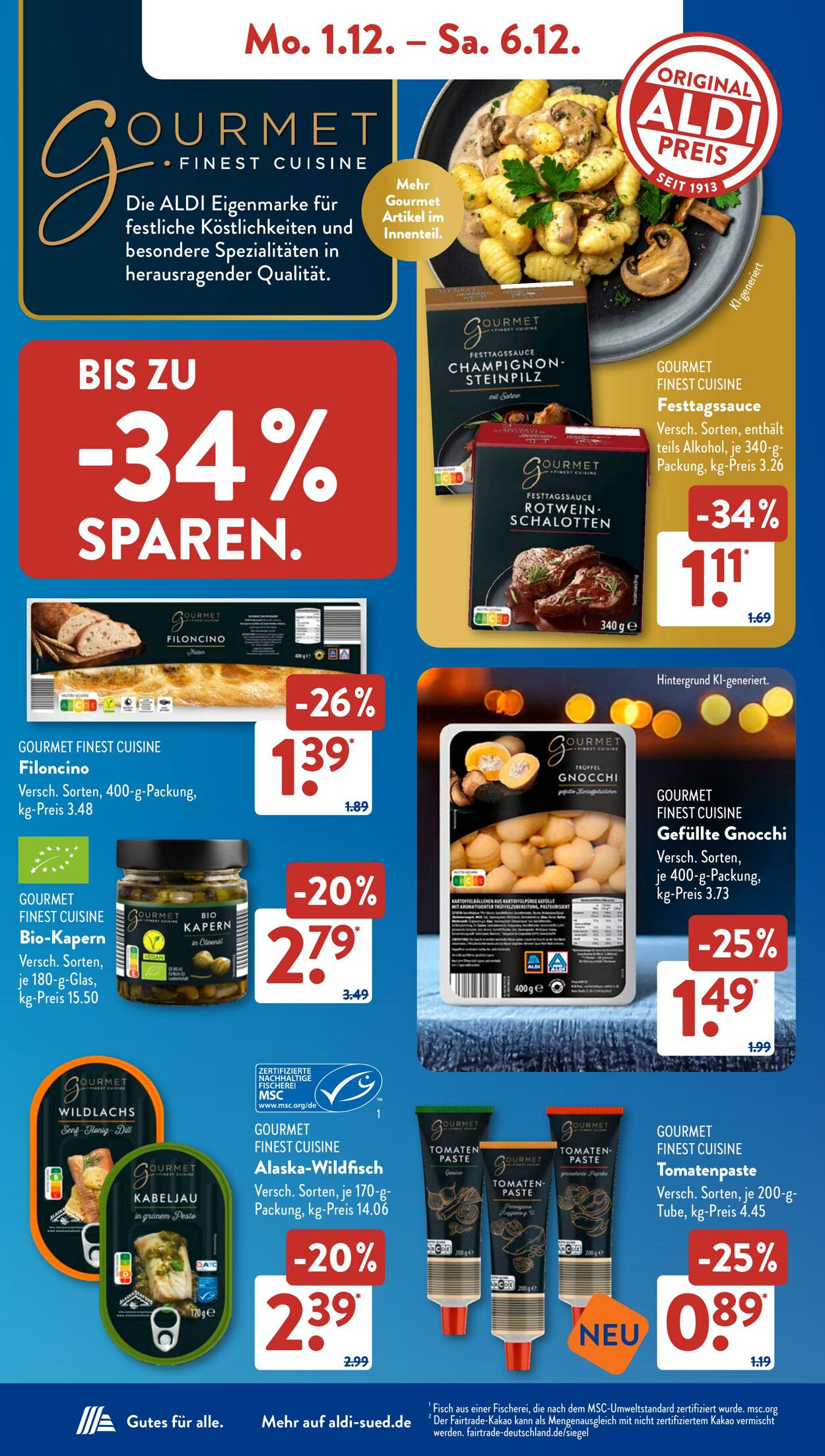 Prospekt ALDI SÜD 24.11.2025 - 01.12.2025