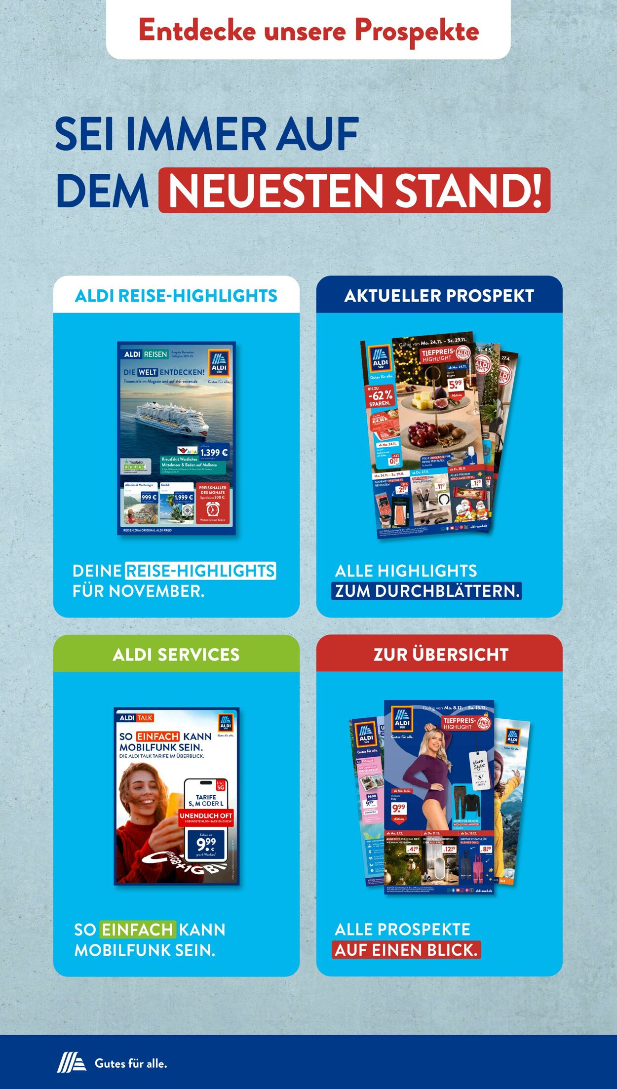 Prospekt ALDI SÜD 24.11.2025 - 01.12.2025