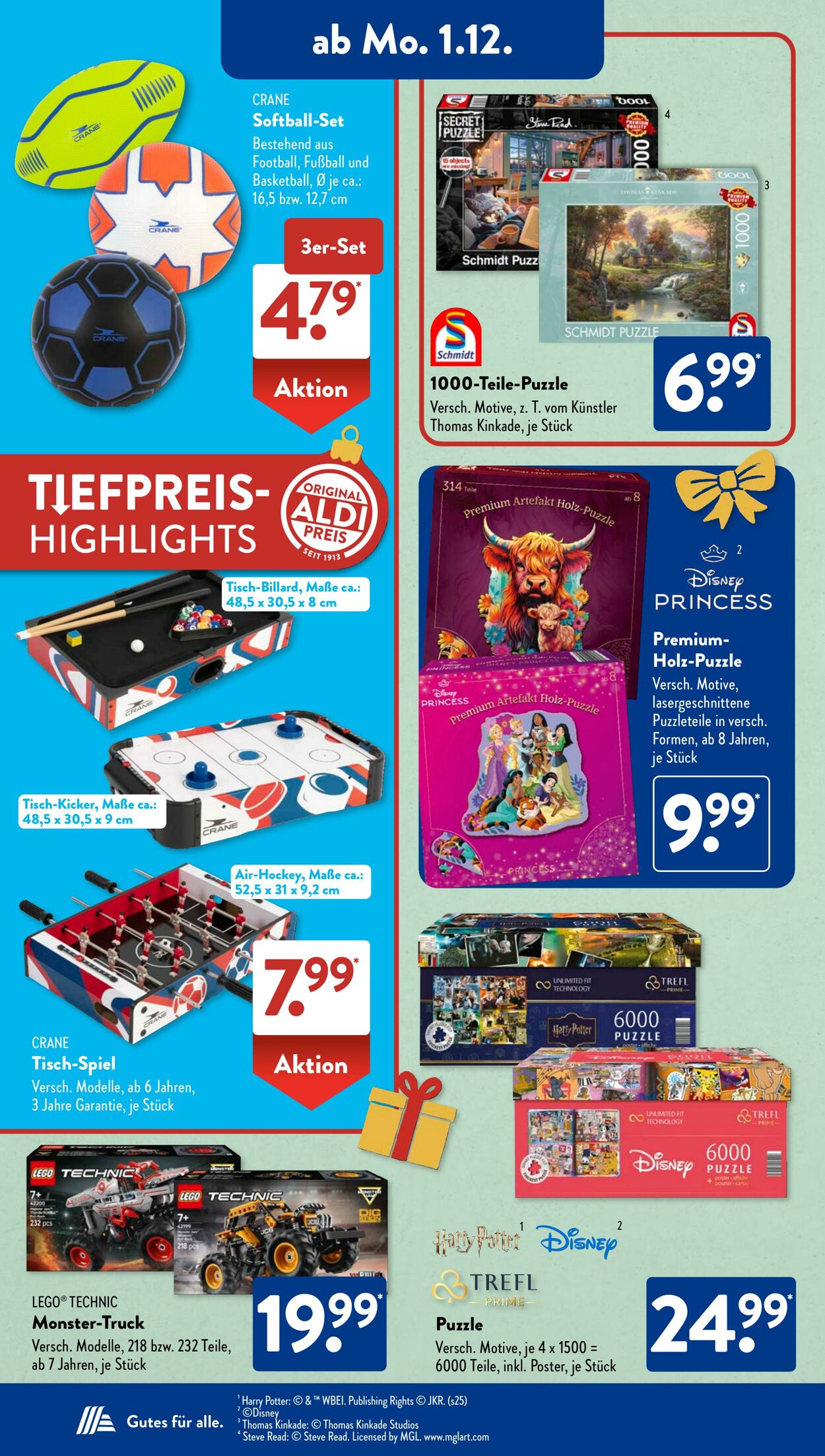 Prospekt ALDI SÜD 24.11.2025 - 01.12.2025