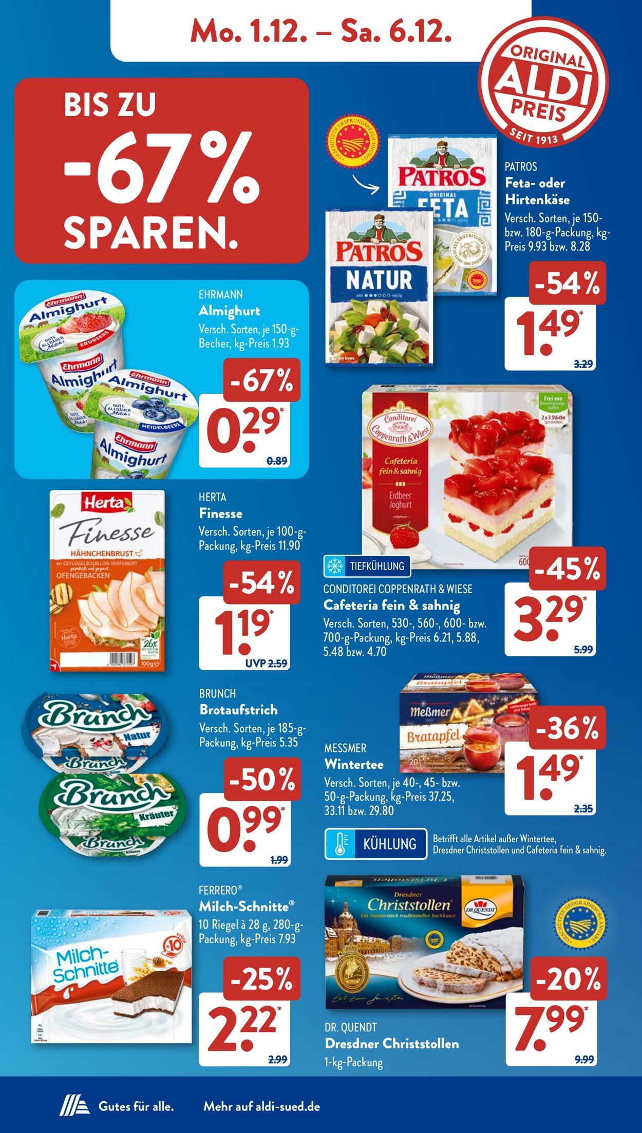 Prospekt ALDI SÜD 24.11.2025 - 01.12.2025
