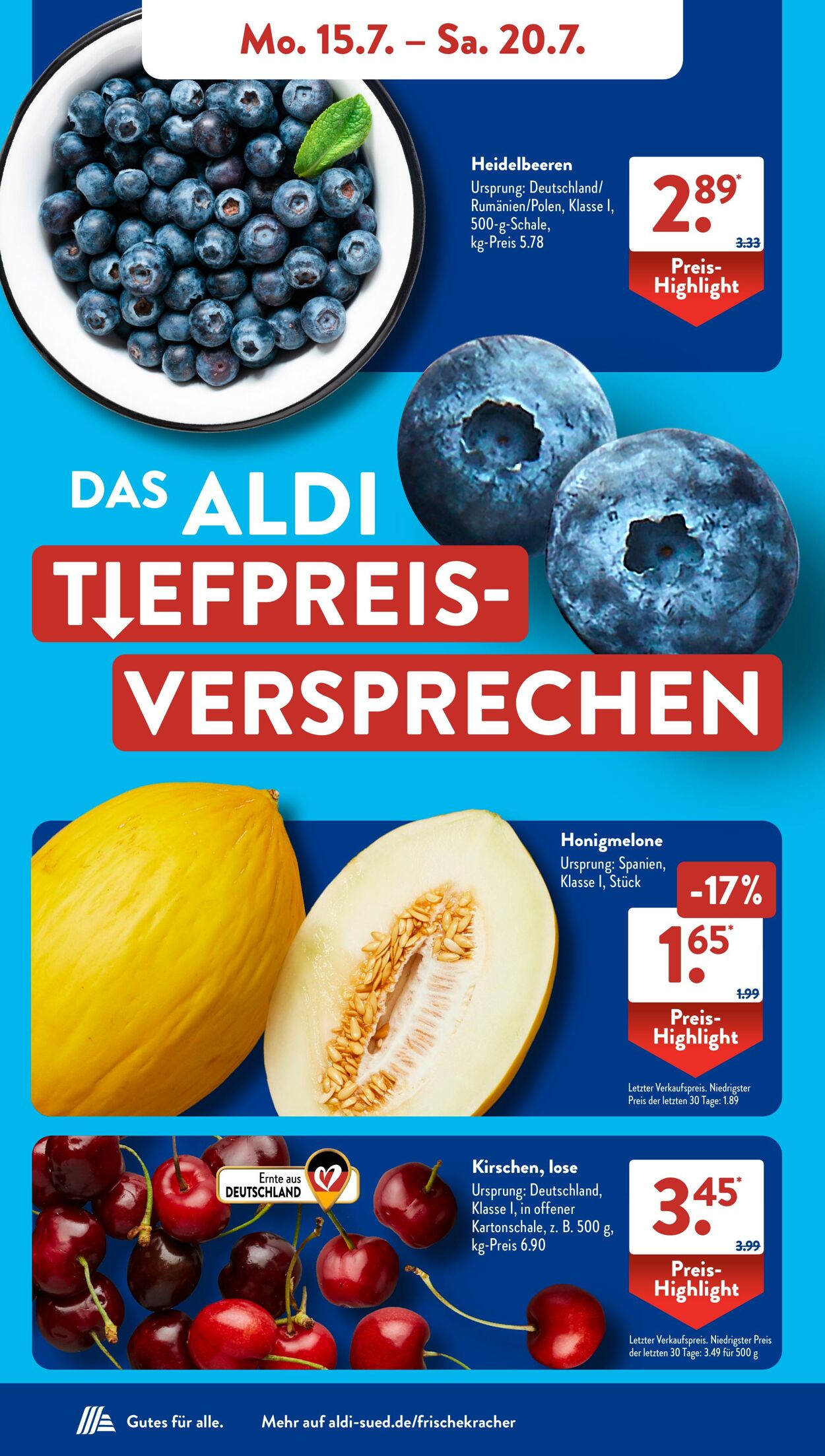 Prospekt ALDI SÜD 15.07.2024 - 20.07.2024