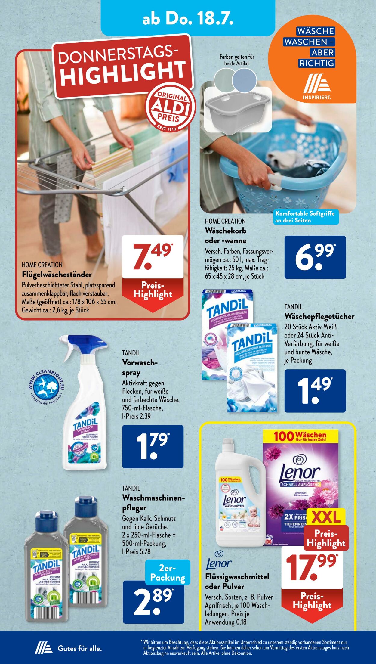 Prospekt ALDI SÜD 15.07.2024 - 20.07.2024