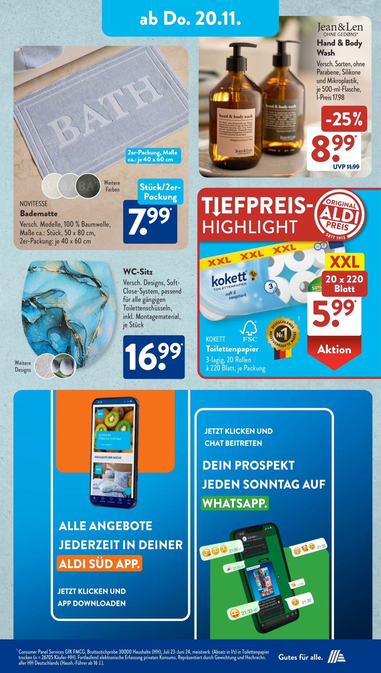 Prospekt ALDI SÜD 17.11.2025 - 01.12.2025