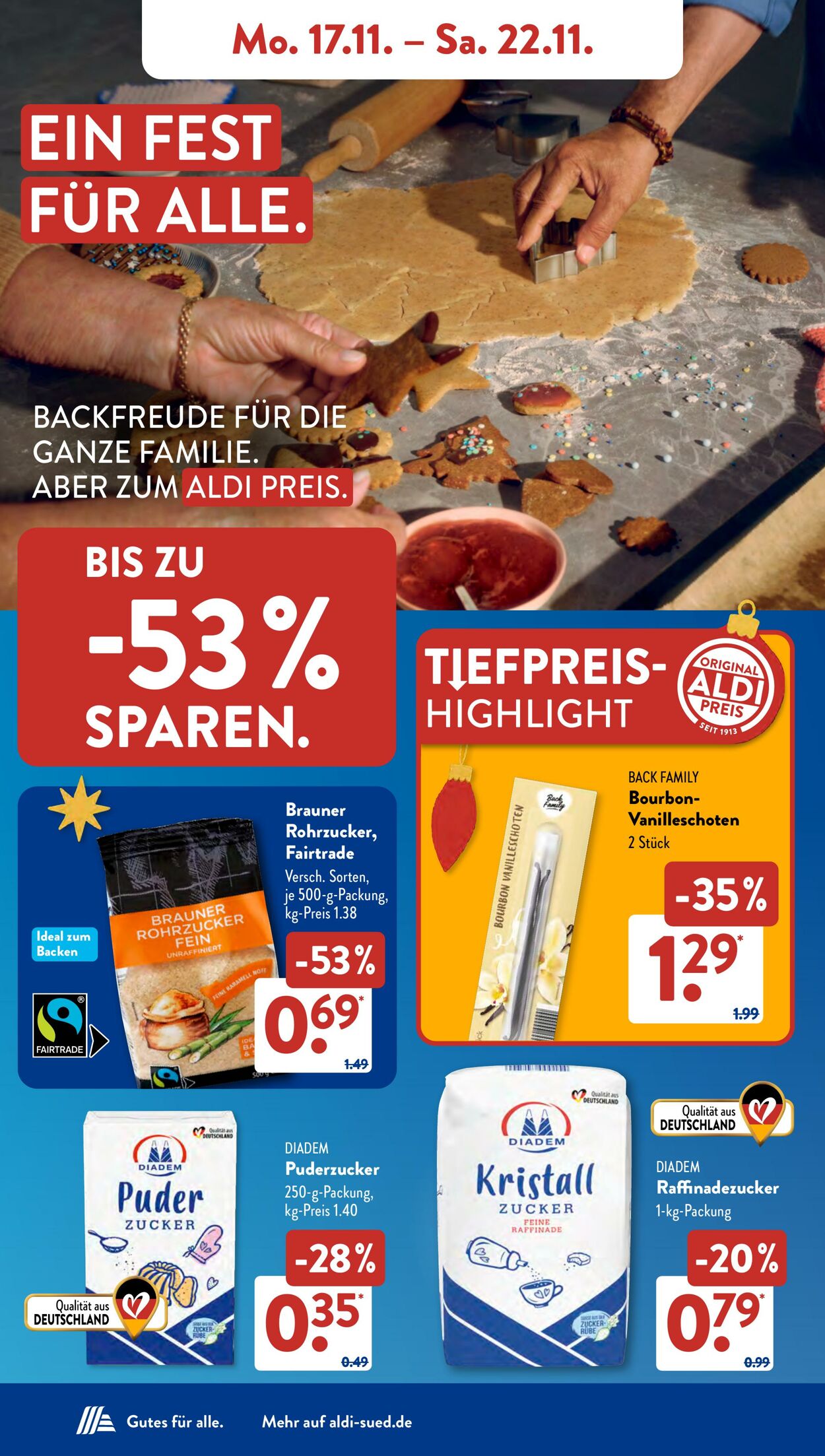 Prospekt ALDI SÜD 17.11.2025 - 01.12.2025