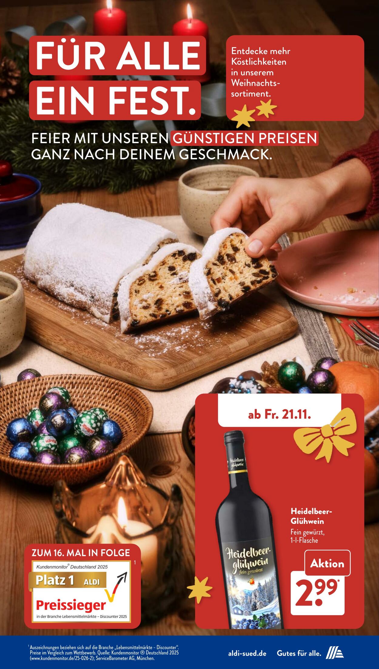 Prospekt ALDI SÜD 17.11.2025 - 01.12.2025