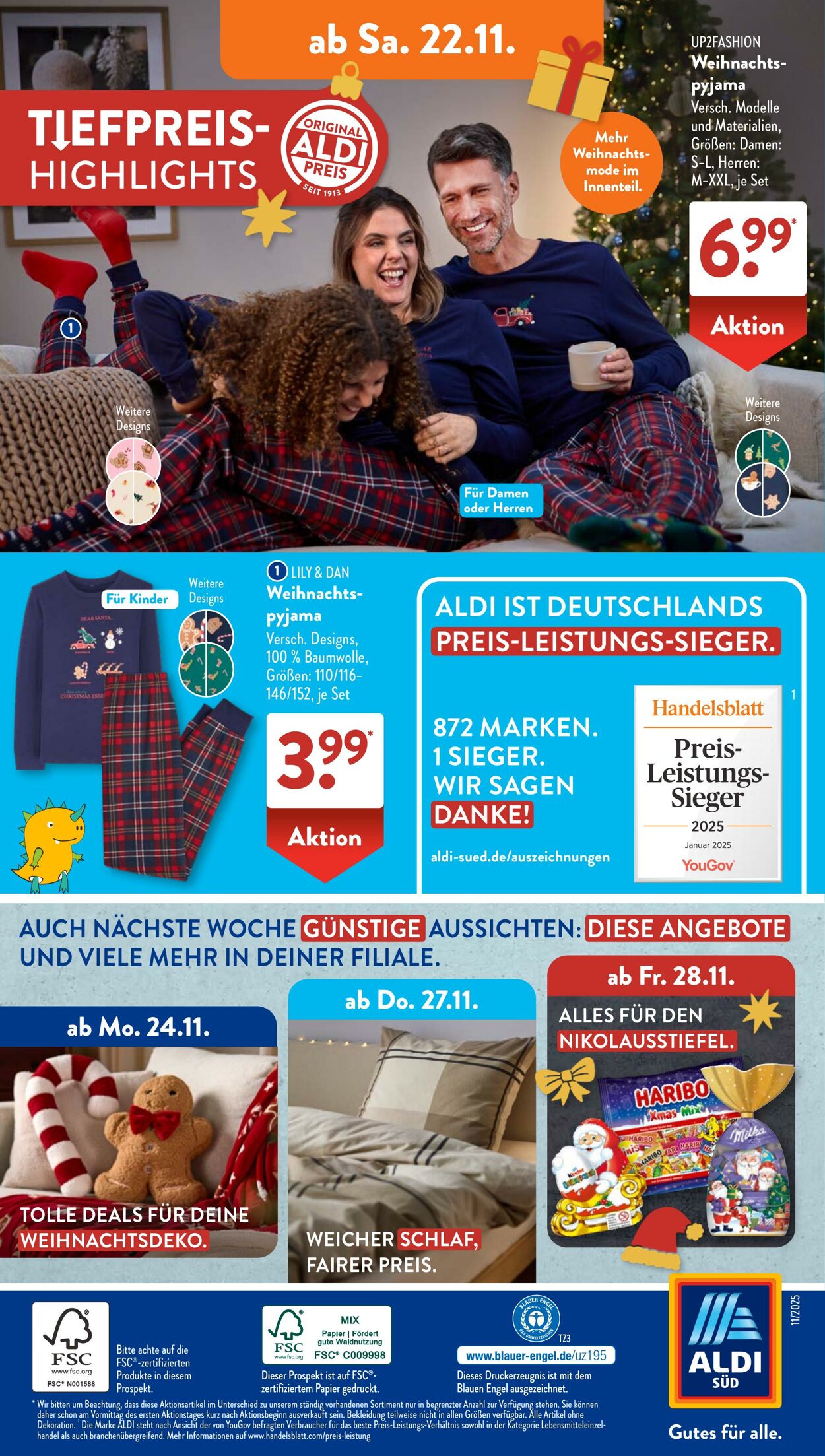 Prospekt ALDI SÜD 17.11.2025 - 01.12.2025