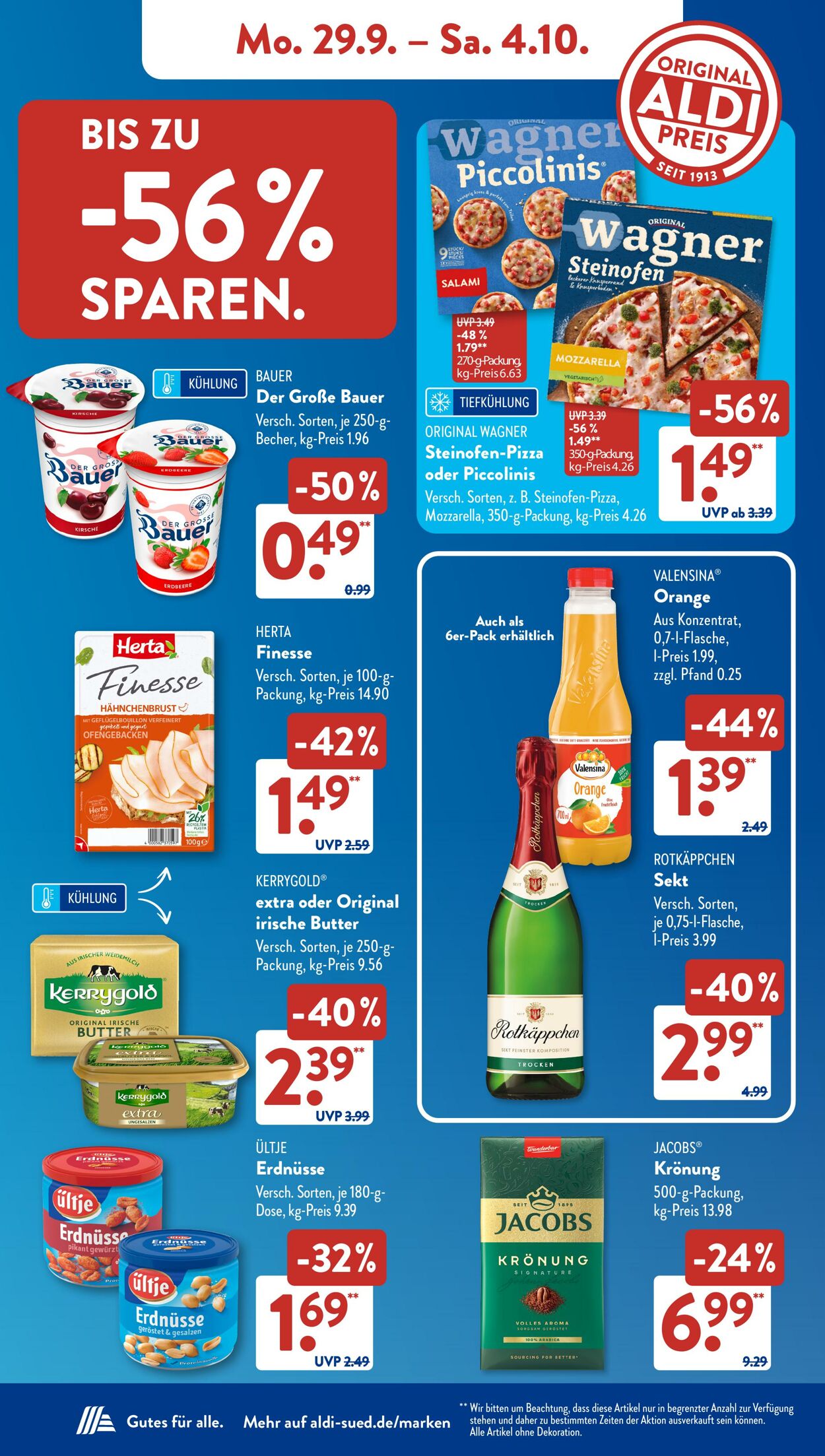 Prospekt ALDI SÜD 29.09.2025 - 06.10.2025