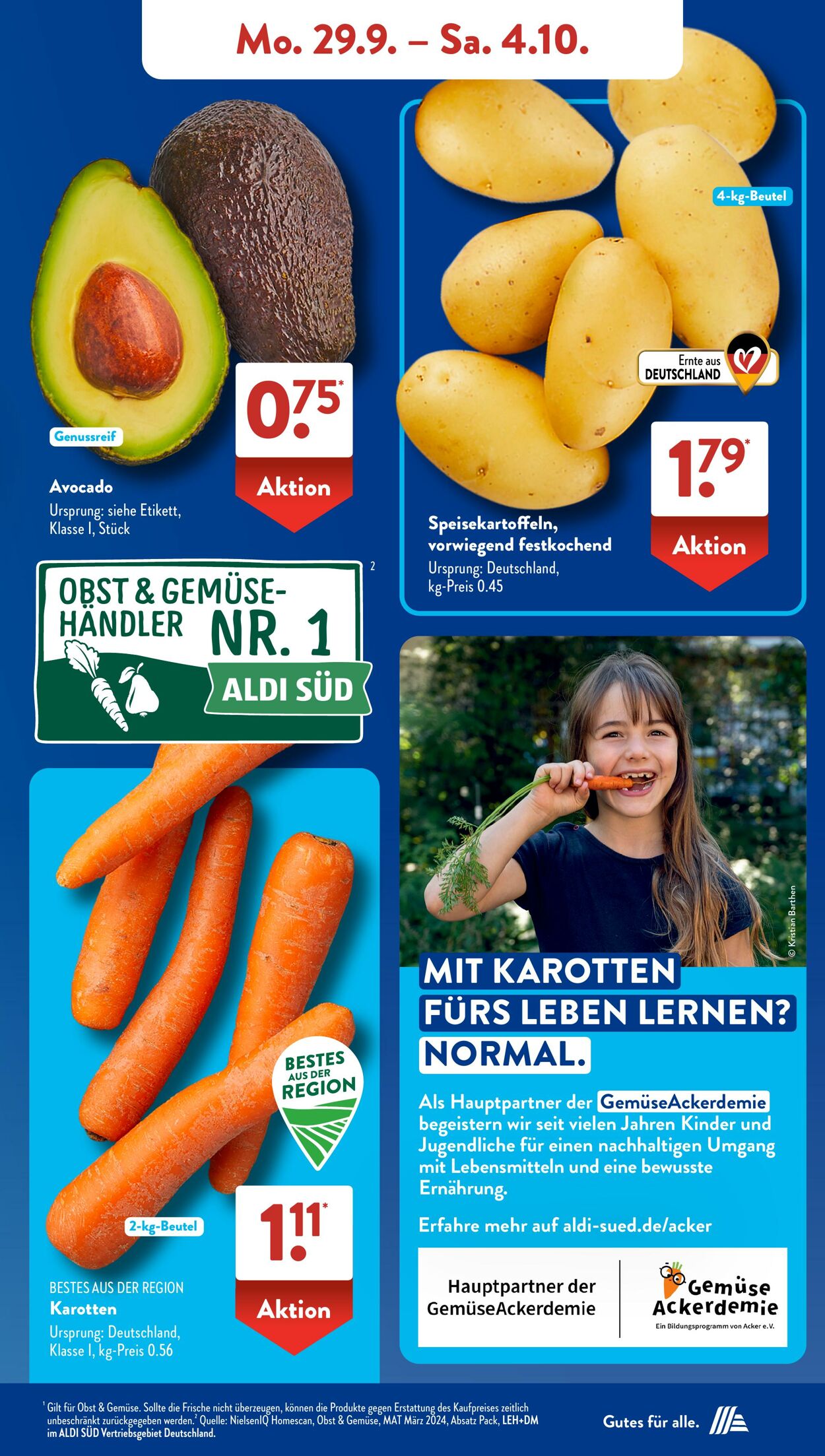 Prospekt ALDI SÜD 29.09.2025 - 06.10.2025