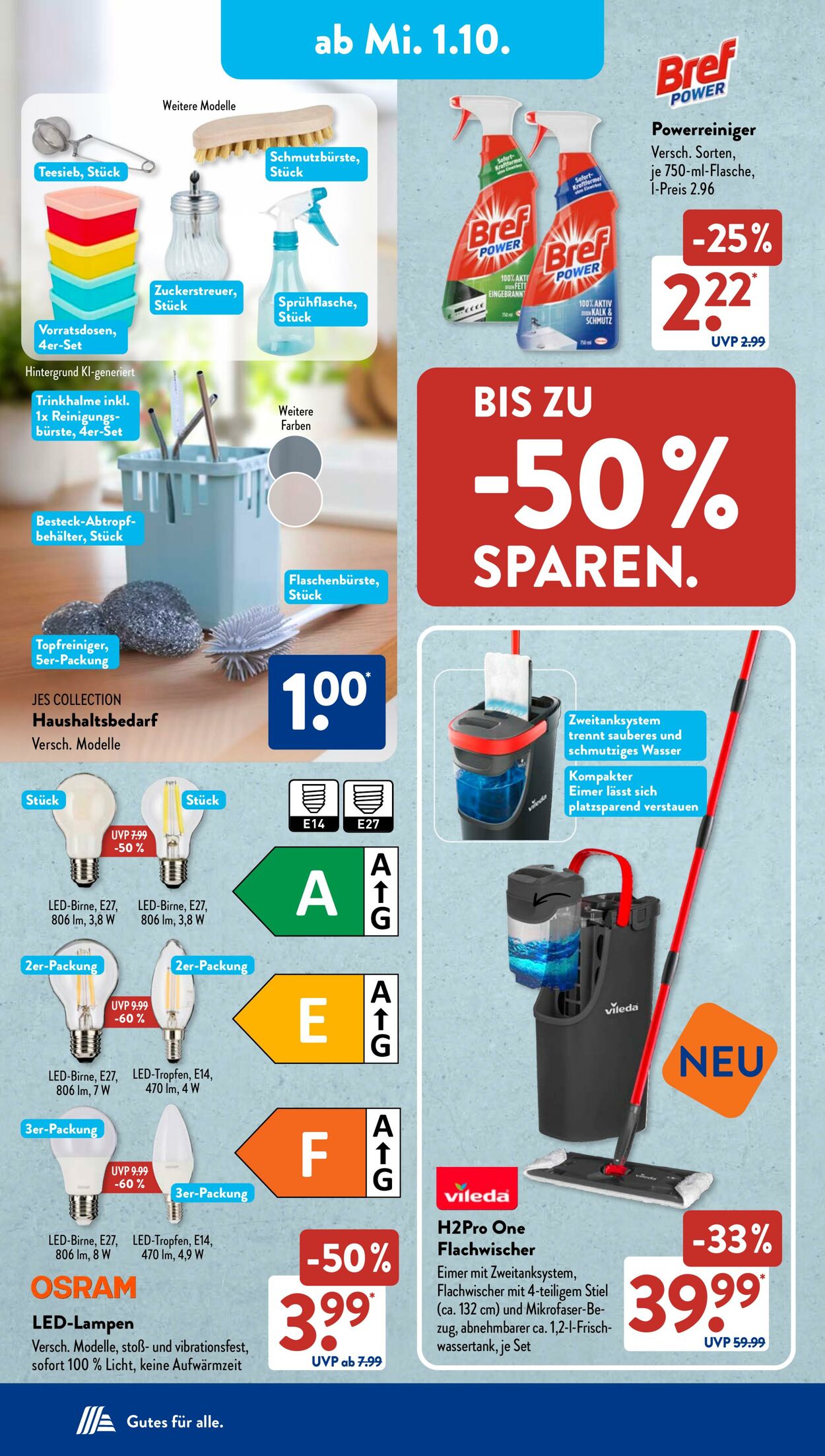 Prospekt ALDI SÜD 29.09.2025 - 06.10.2025