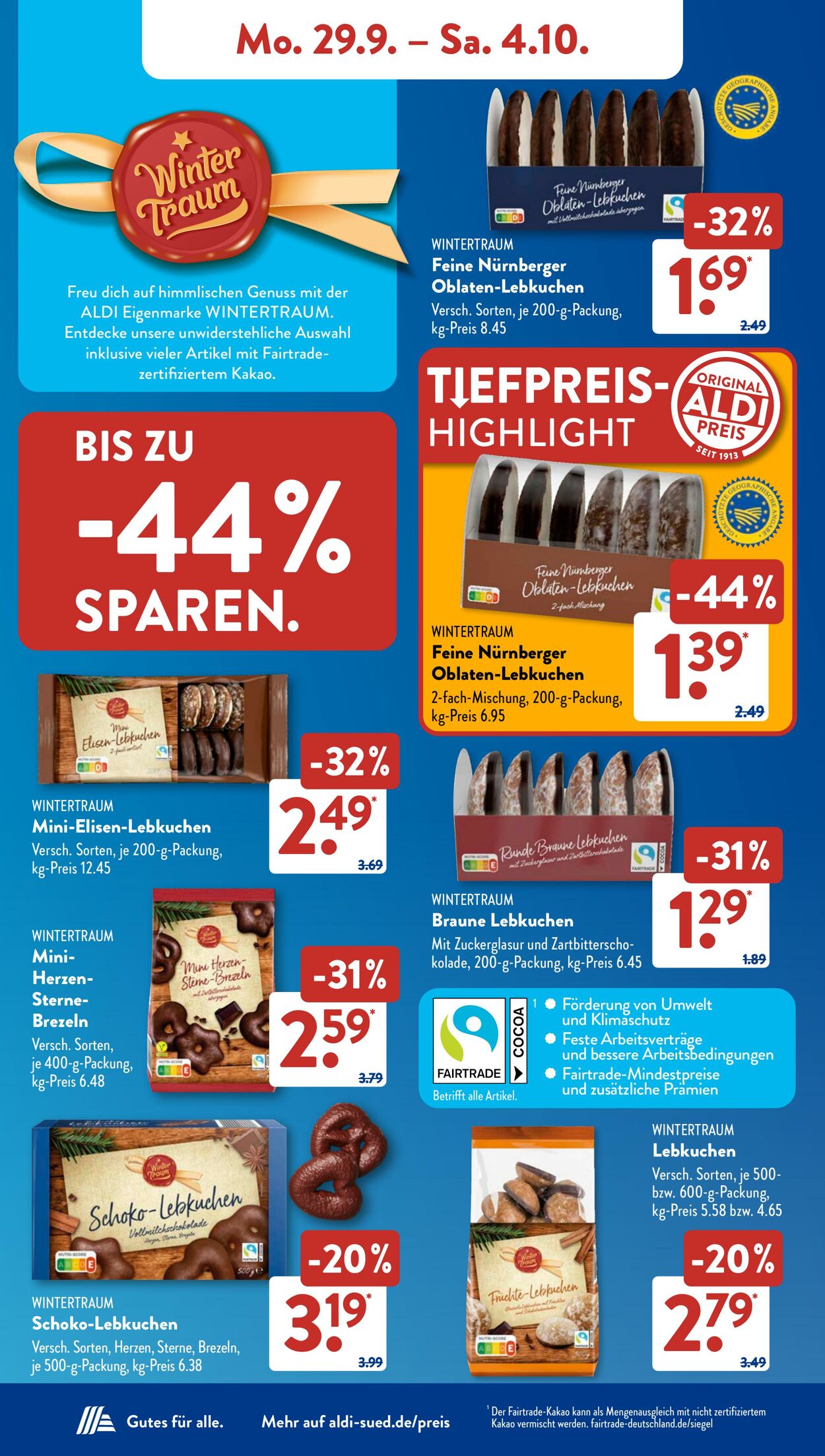 Prospekt ALDI SÜD 29.09.2025 - 06.10.2025